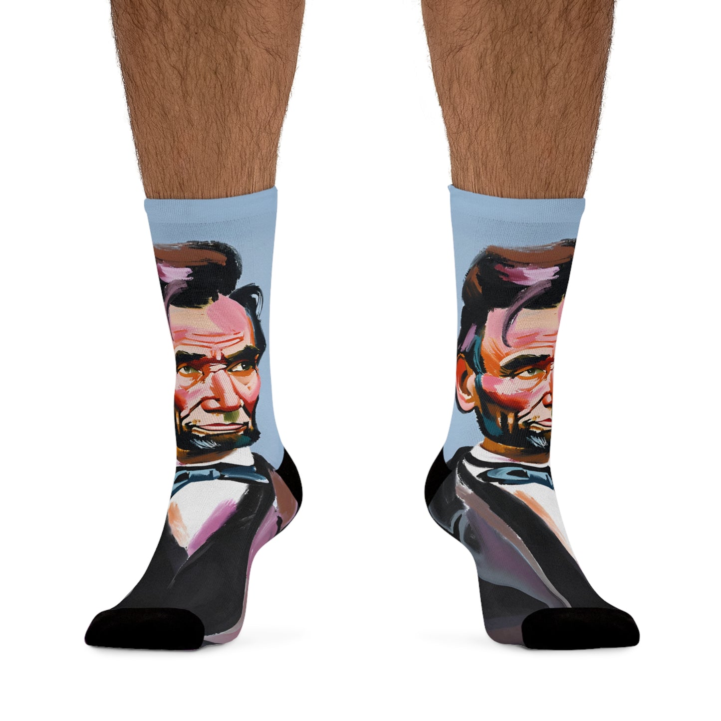 Abraham Lincoln Recycled Poly Socks