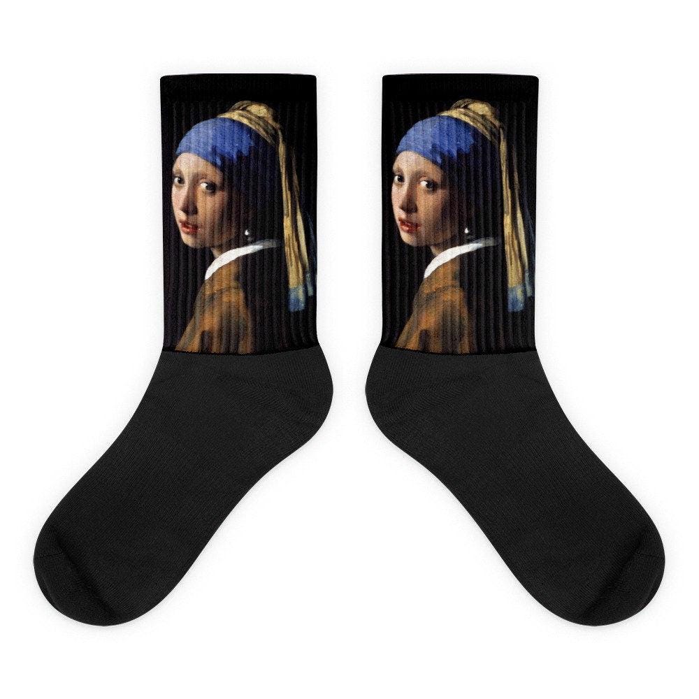 Girl with a Pearl Earring Socks