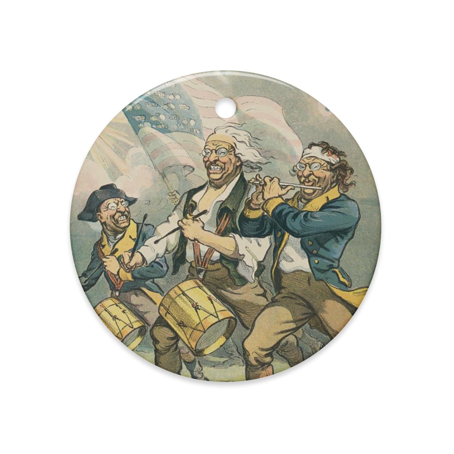 Theodore Roosevelt "Teddy Doodle" ornament