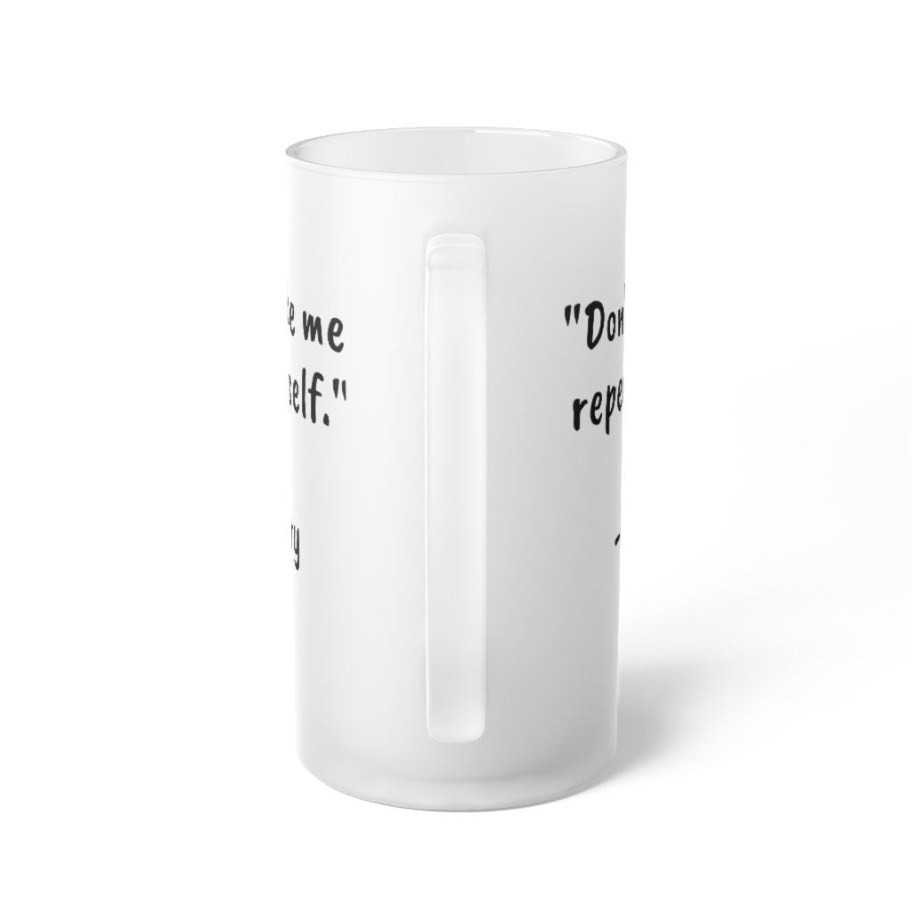History Repeating Glass Beer Mug