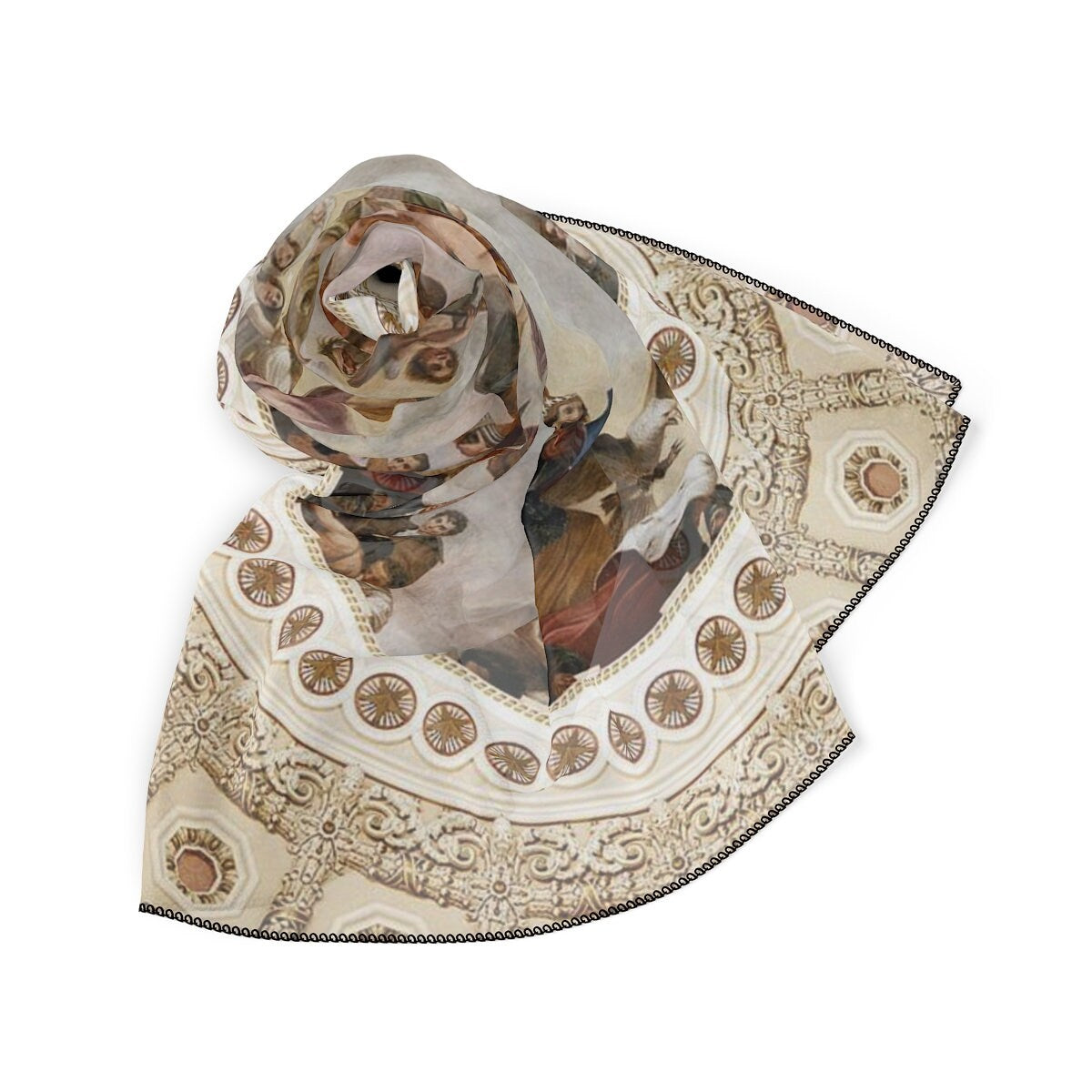 Apotheosis of Washington Poly Scarf