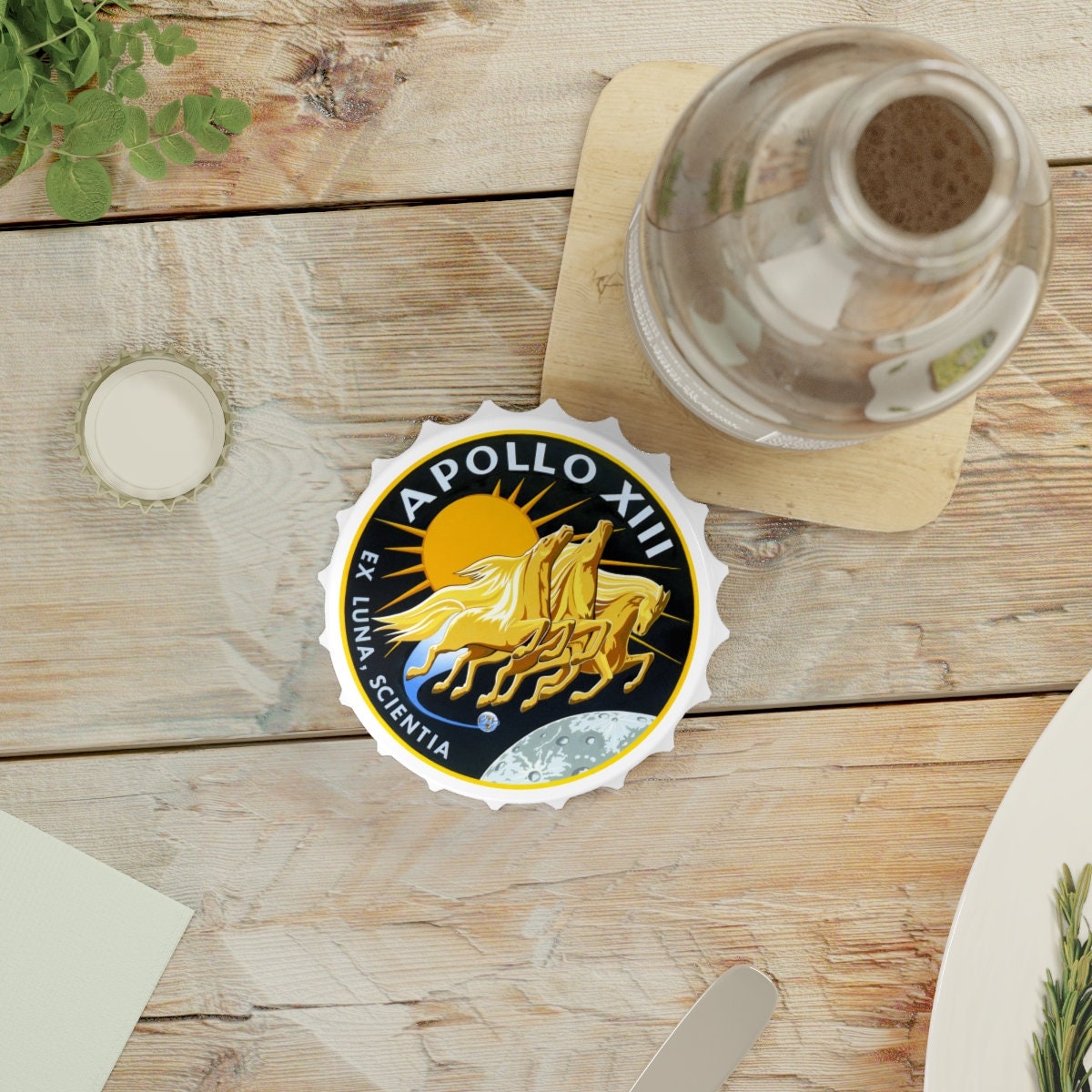 Apollo 13 Bottle Opener