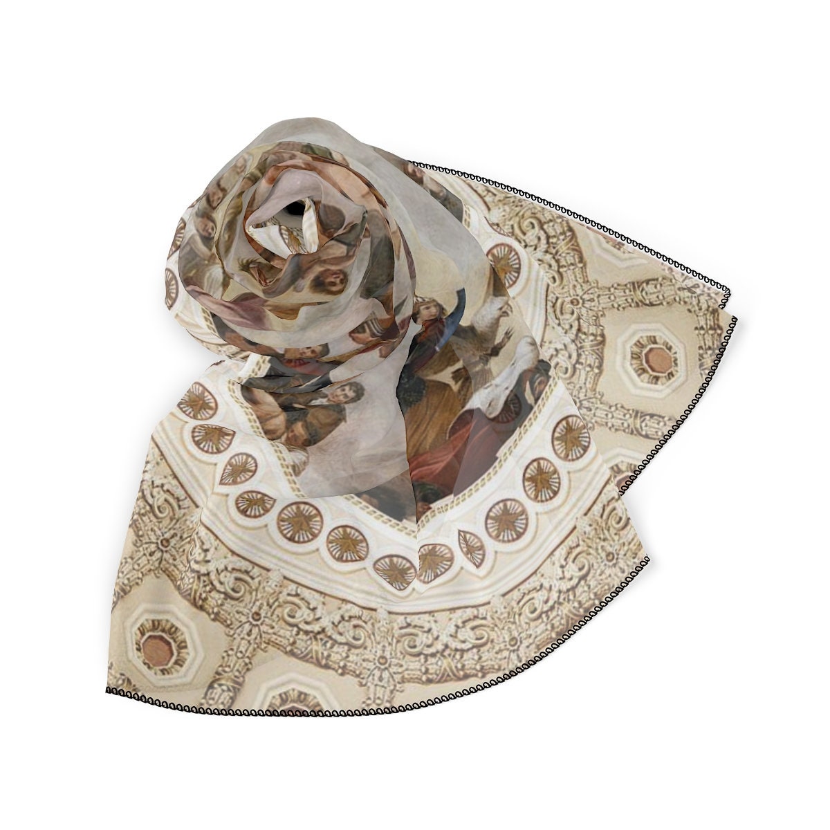 Apotheosis of Washington Poly Scarf
