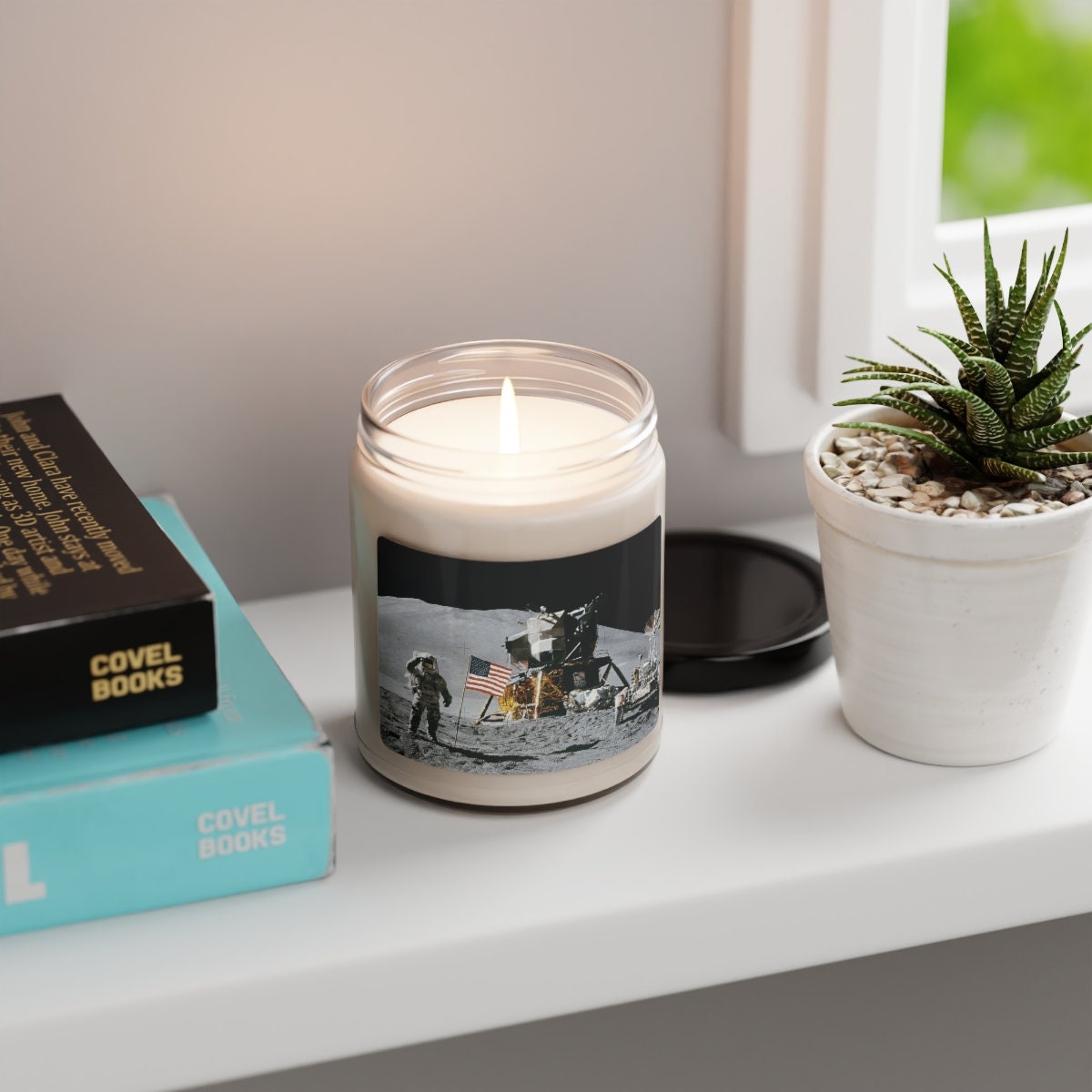 Moon Landing Scented Soy Candle, 9oz