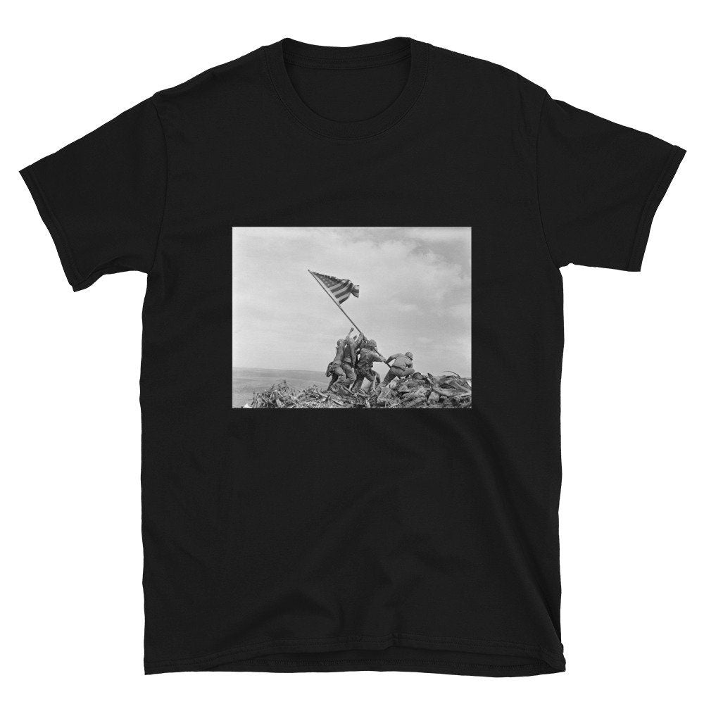 Raising the Flag on Iwo Jima T-Shirt