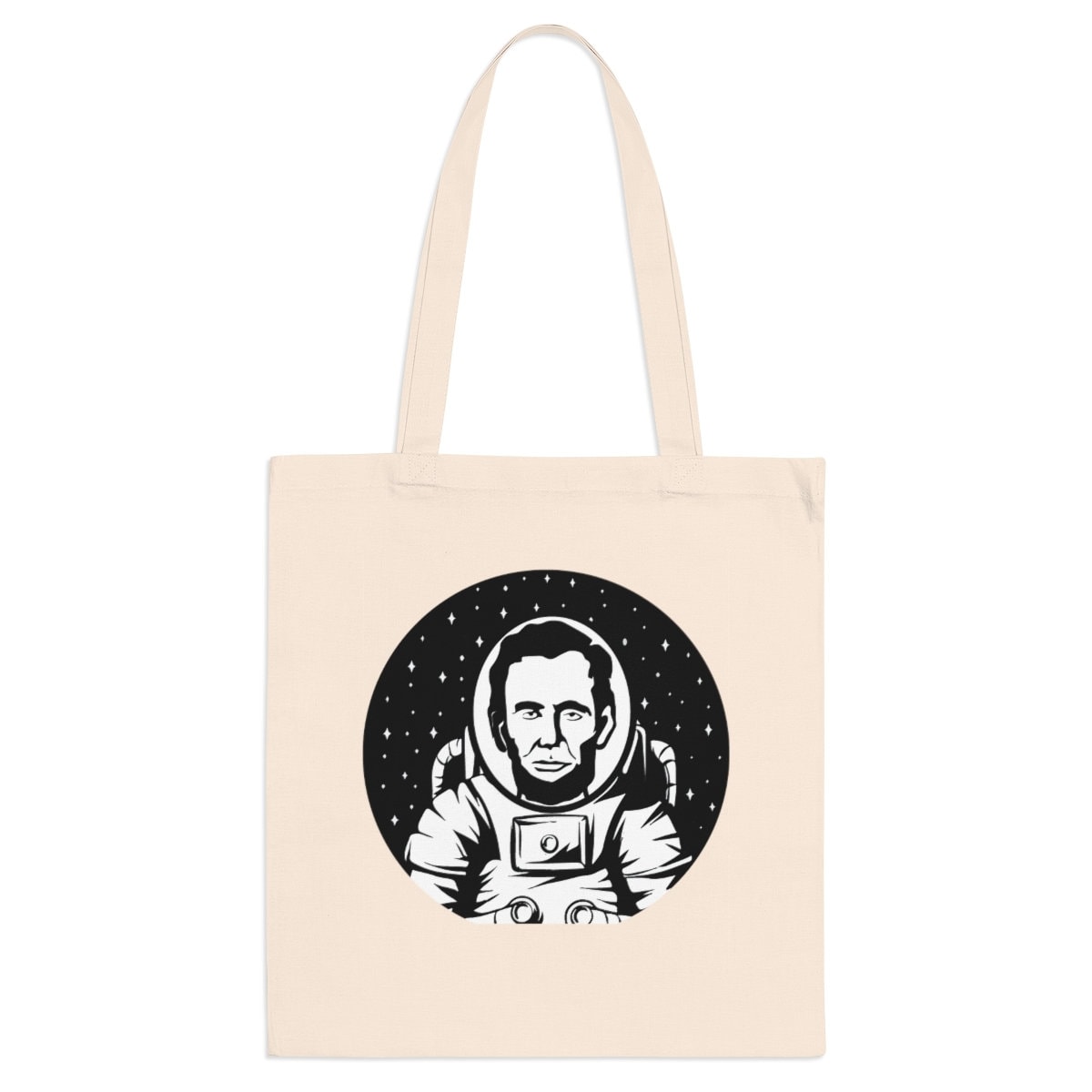 Astronaut Abe Lincoln Tote Bag