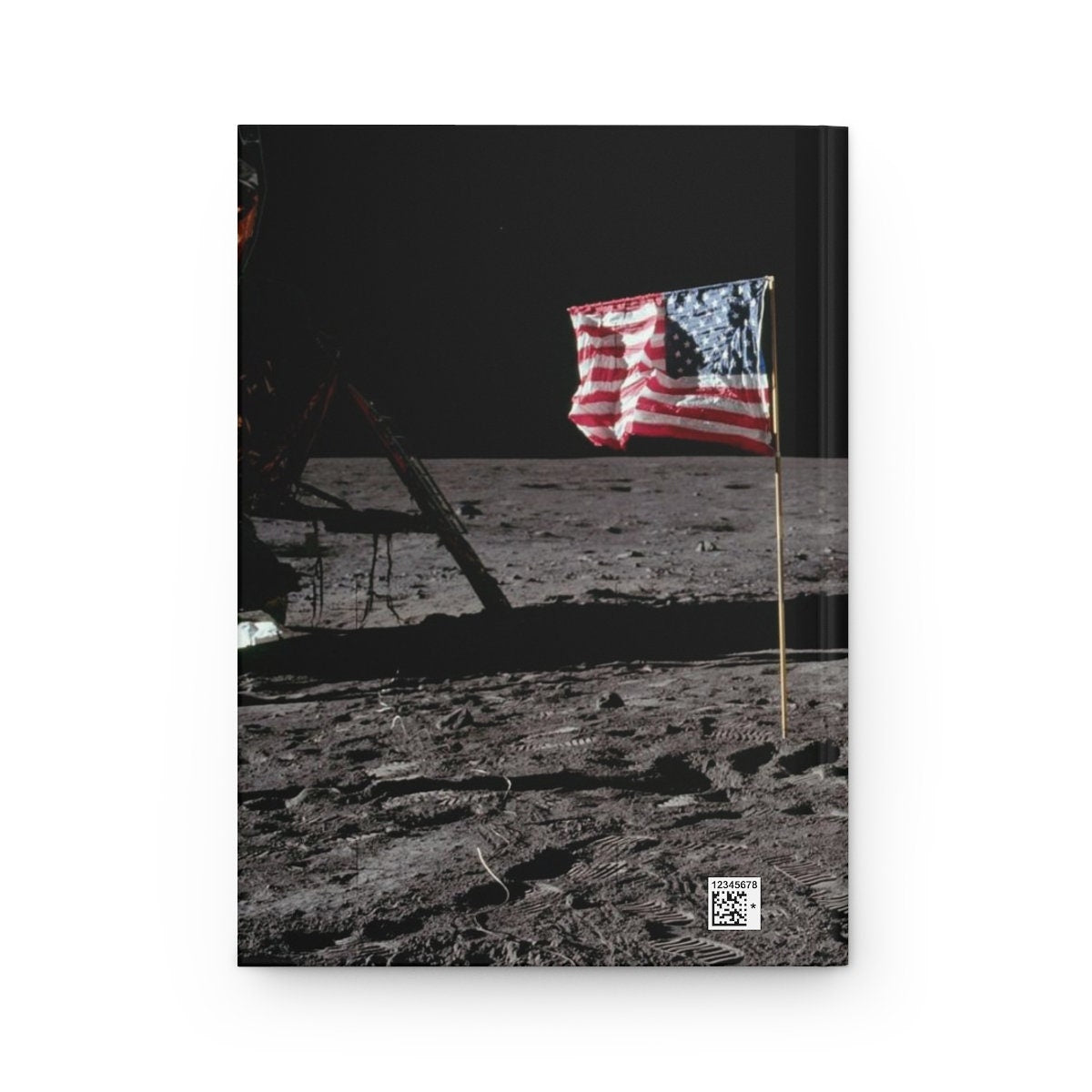 Moon Landing of Apollo XI Hardcover Journal Matte