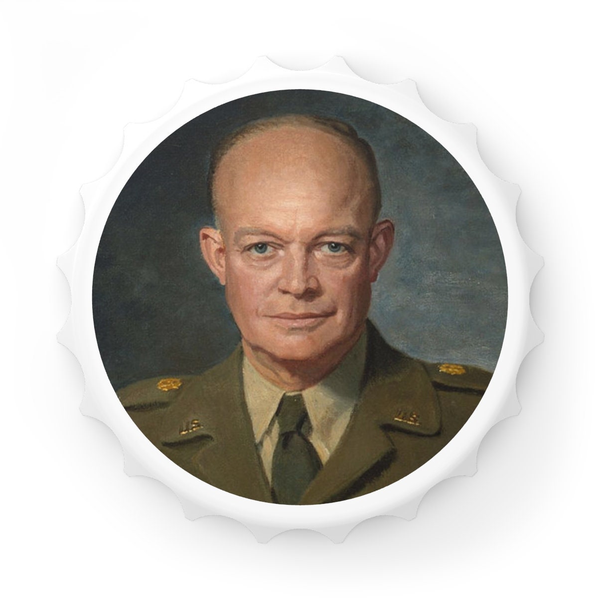 Dwight D. Eisenhower Bottle Opener
