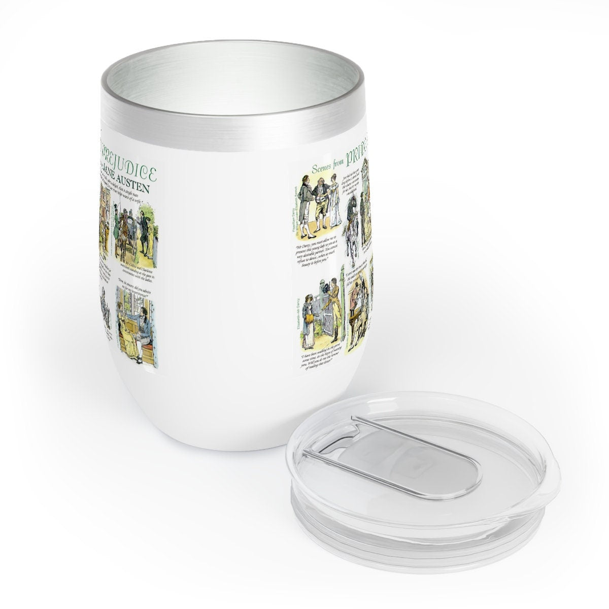 Pride and Prejudice Chill Wine Tumbler