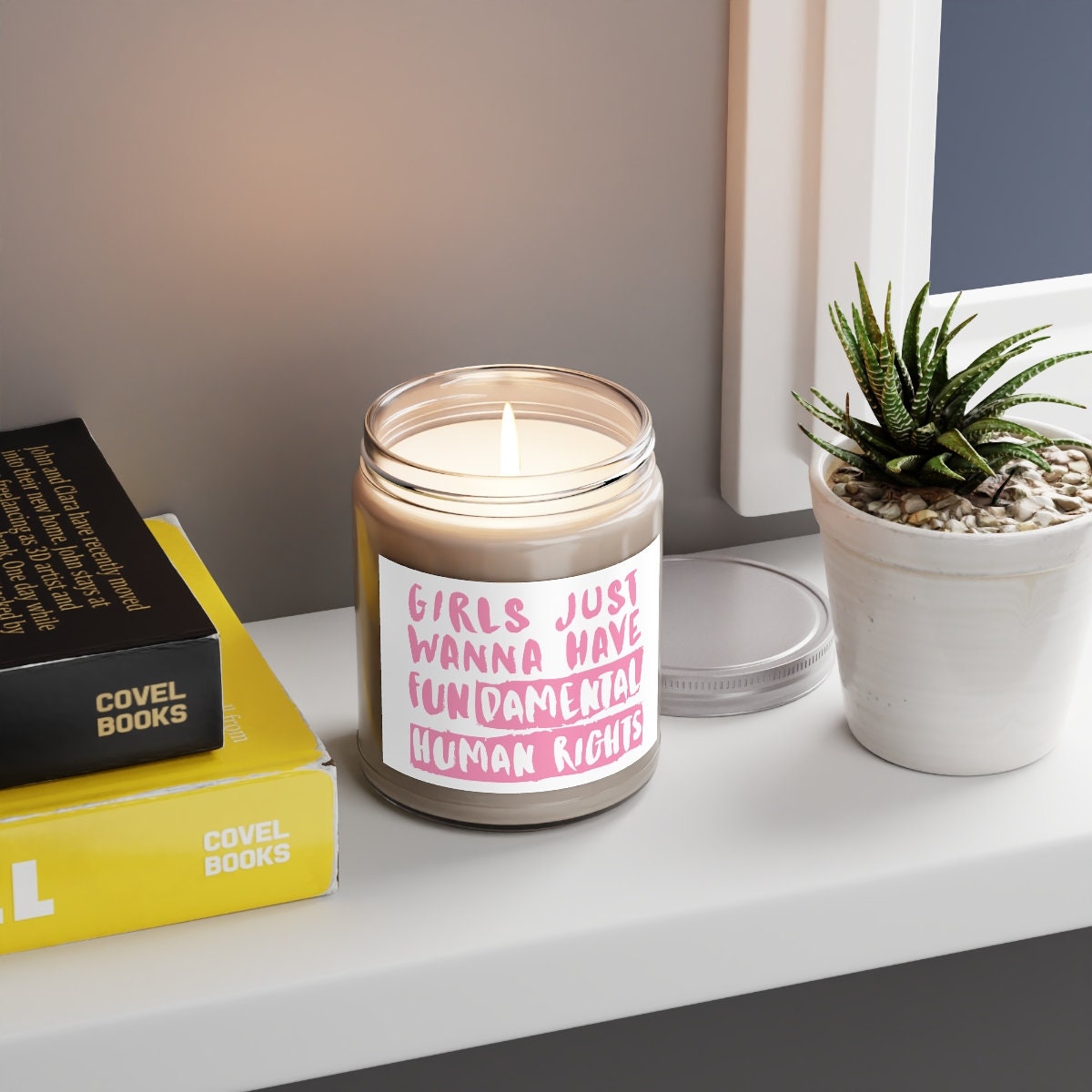 Girls Just Want to Have Rights Scented Candles, 9oz