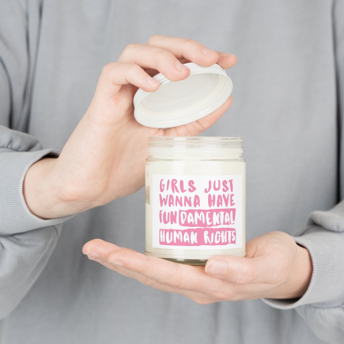 Girls Just Want to Have Rights Scented Candles, 9oz