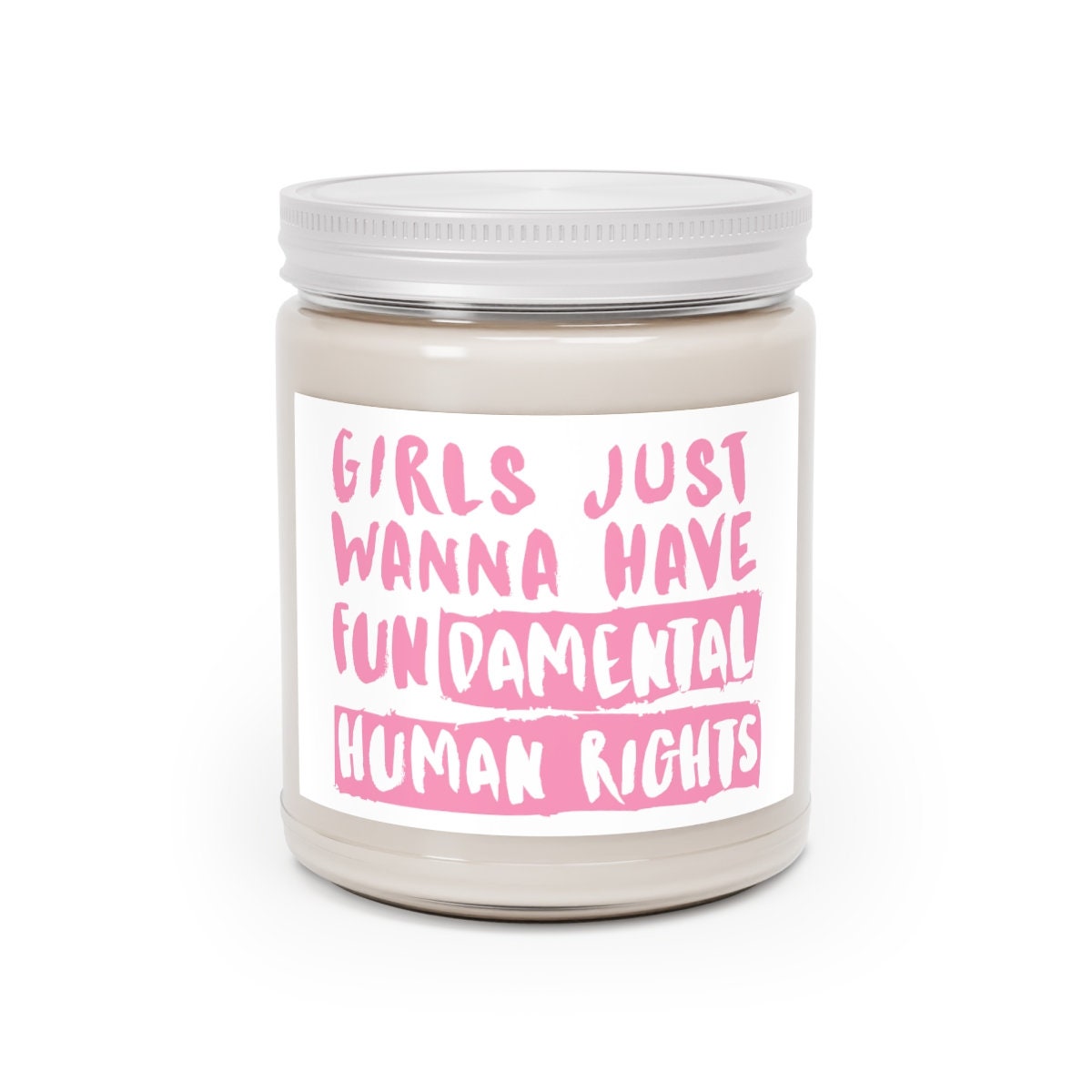 Girls Just Want to Have Rights Scented Candles, 9oz