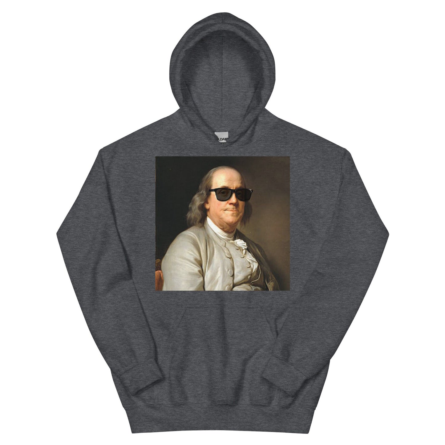 Benjamin Franklin with Sunglasses Hoodie