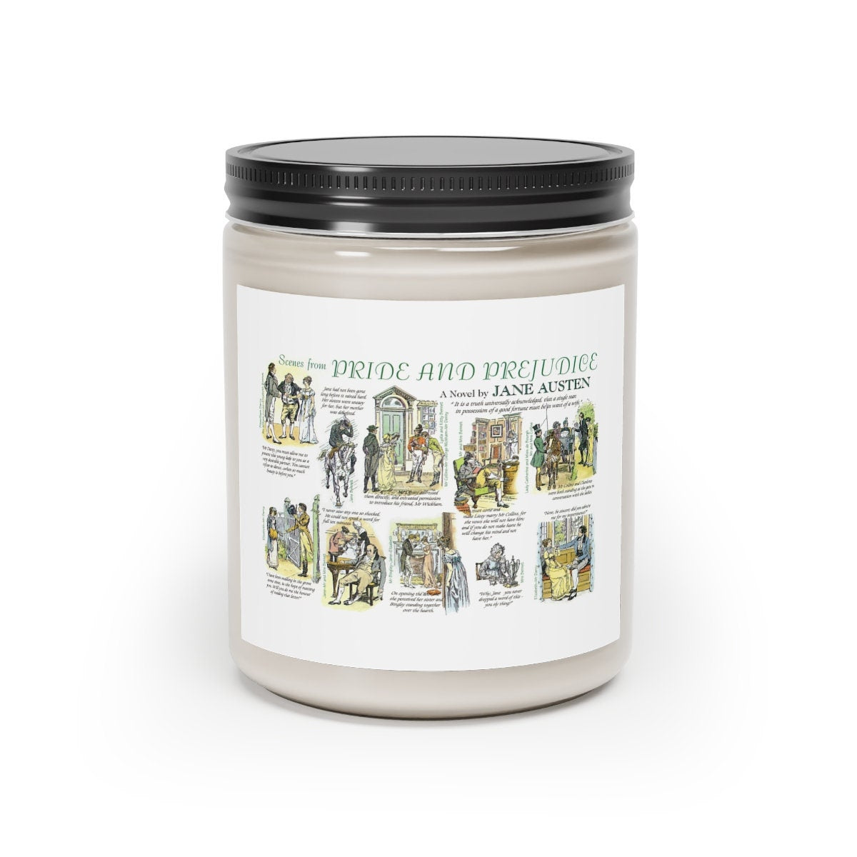 Pride and Prejudice Scented Candle, 9oz
