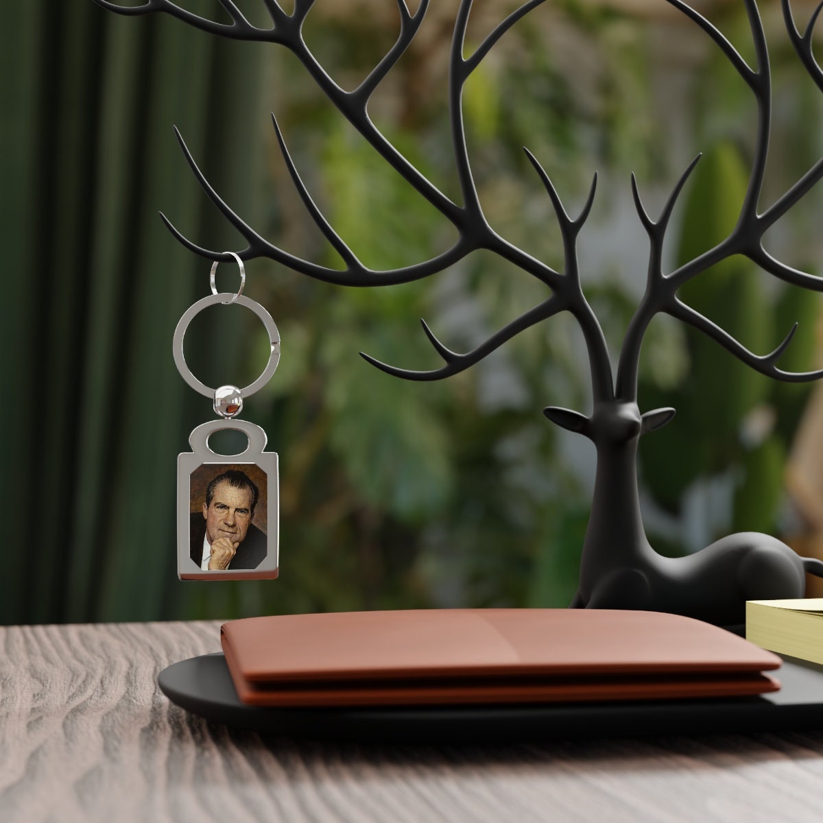 Richard Nixon Keyring