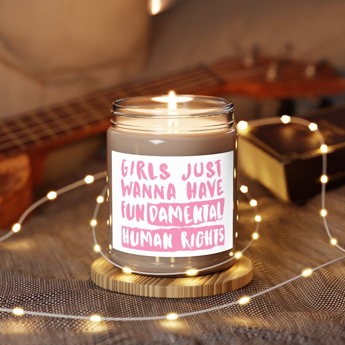 Girls Just Want to Have Rights Scented Candles, 9oz