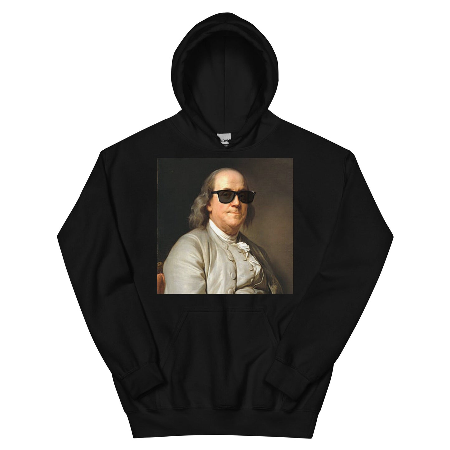 Benjamin Franklin with Sunglasses Hoodie