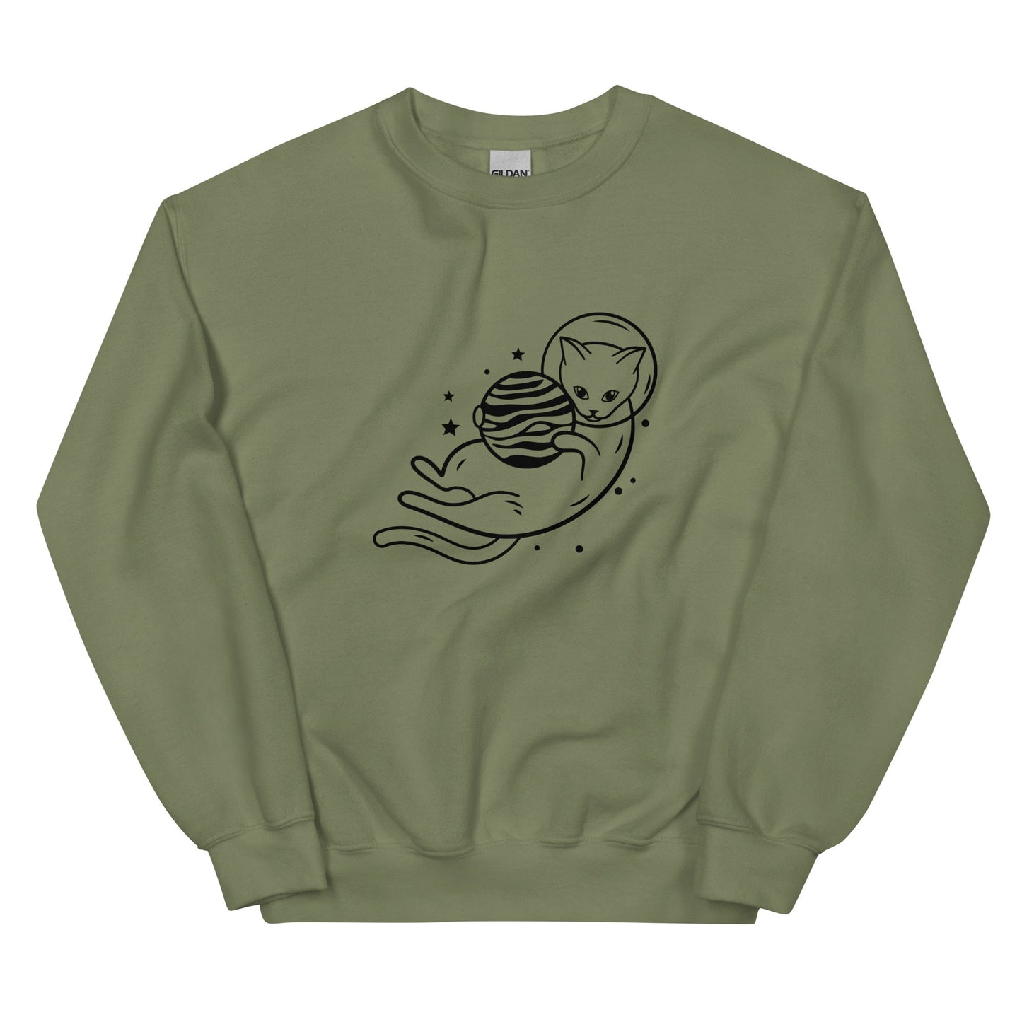 Cat Astronaut Sweatshirt