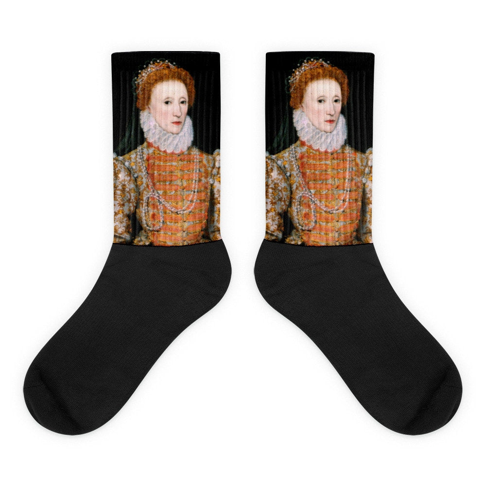 Queen Elizabeth I Socks