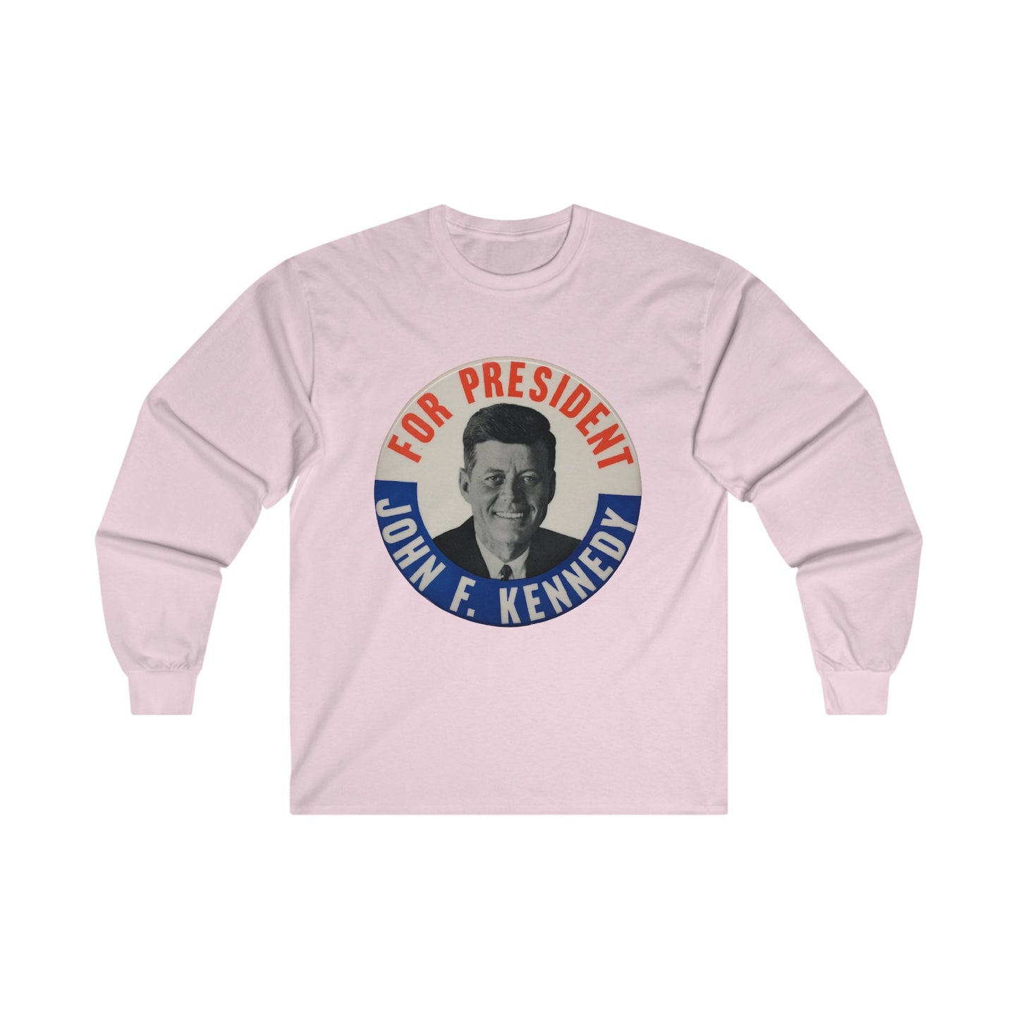 John F. Kennedy For President Long Sleeve Tee