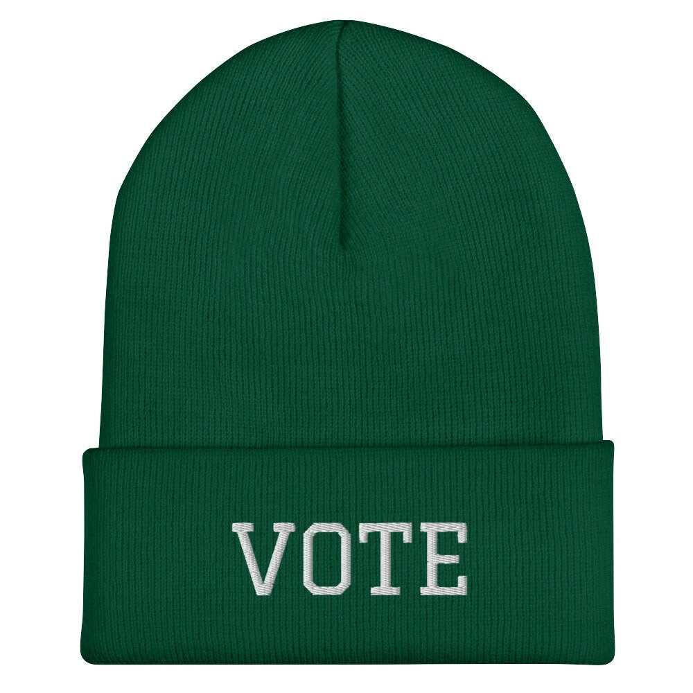 Vote Cuffed Beanie
