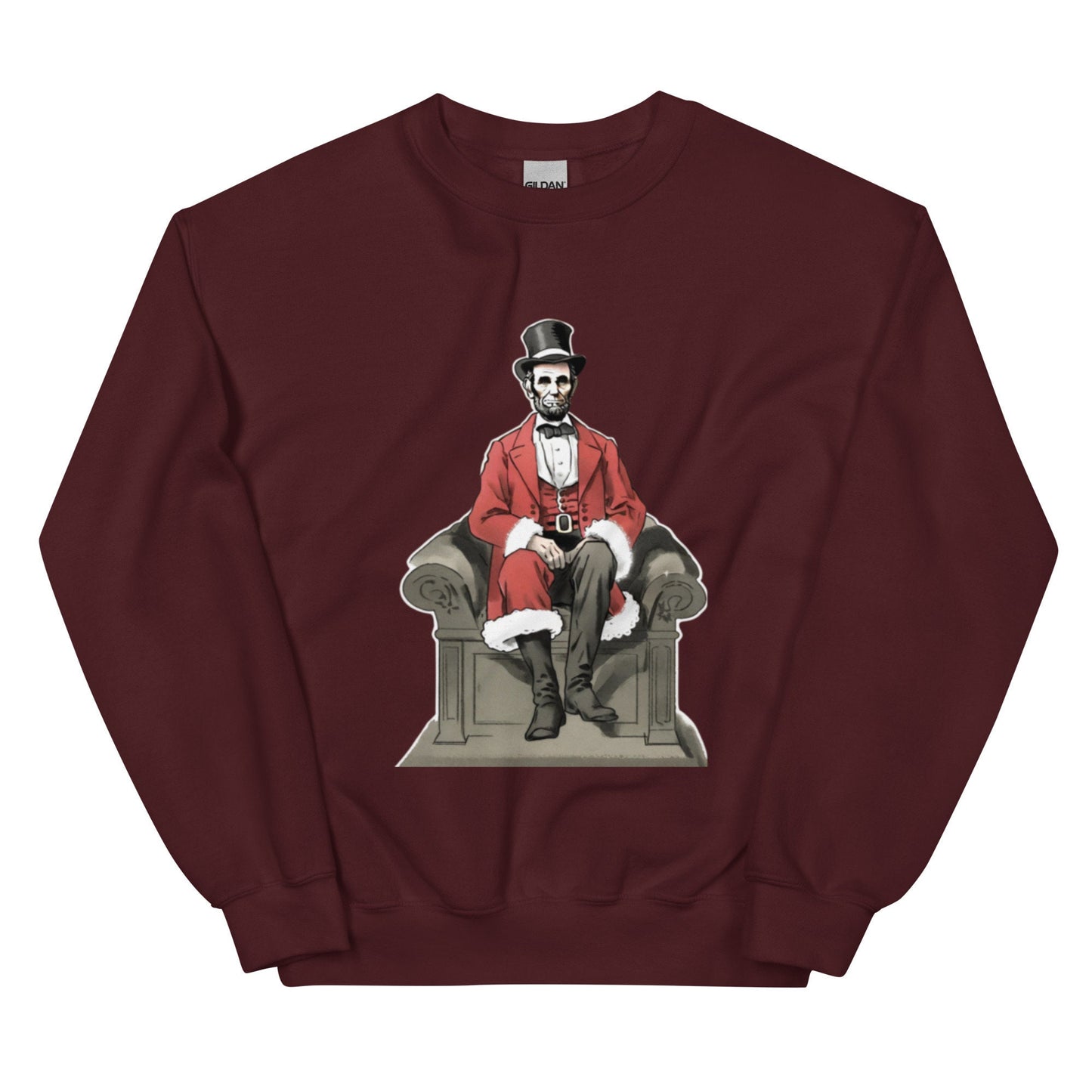 Abraham Lincoln Christmas Sweatshirt