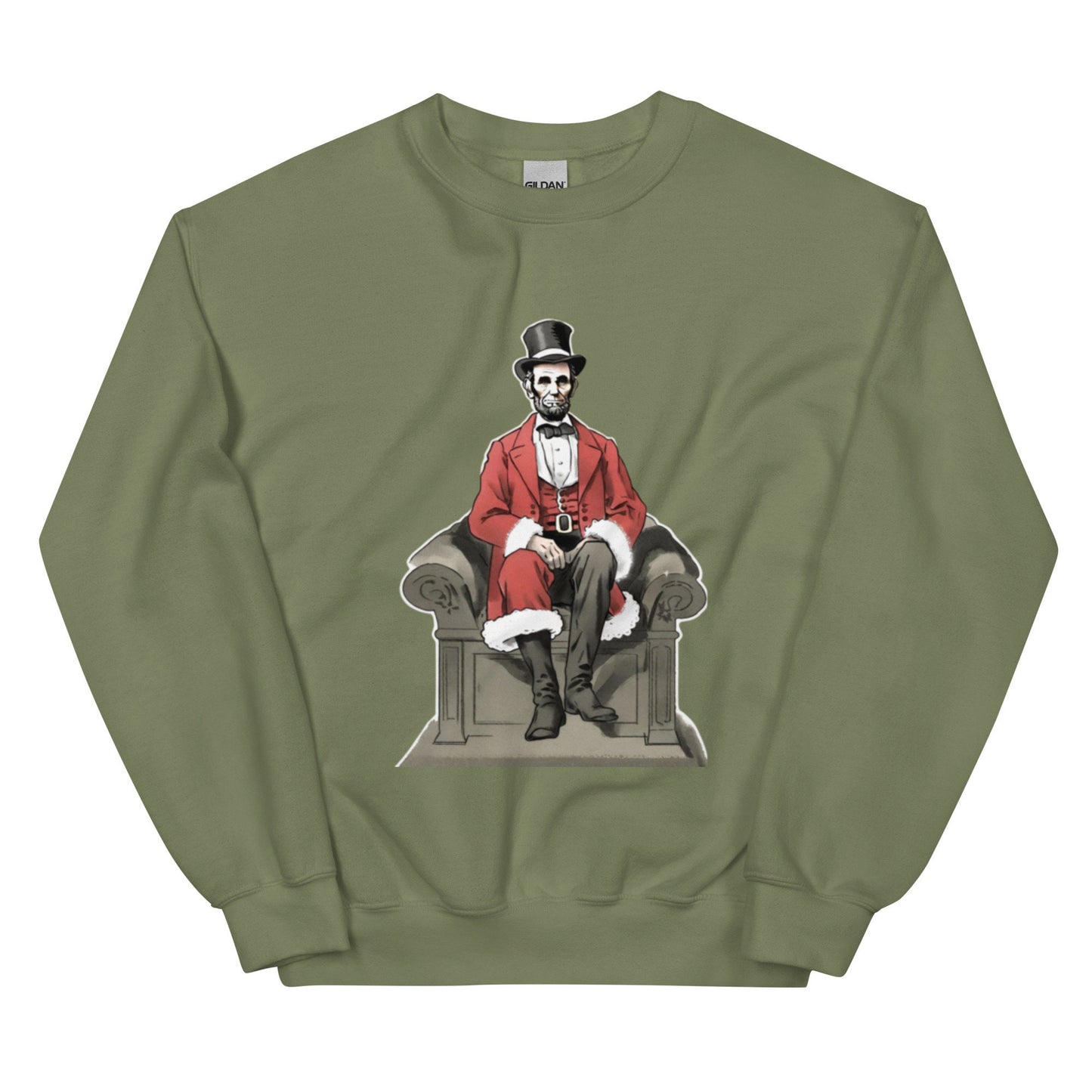 Abraham Lincoln Christmas Sweatshirt