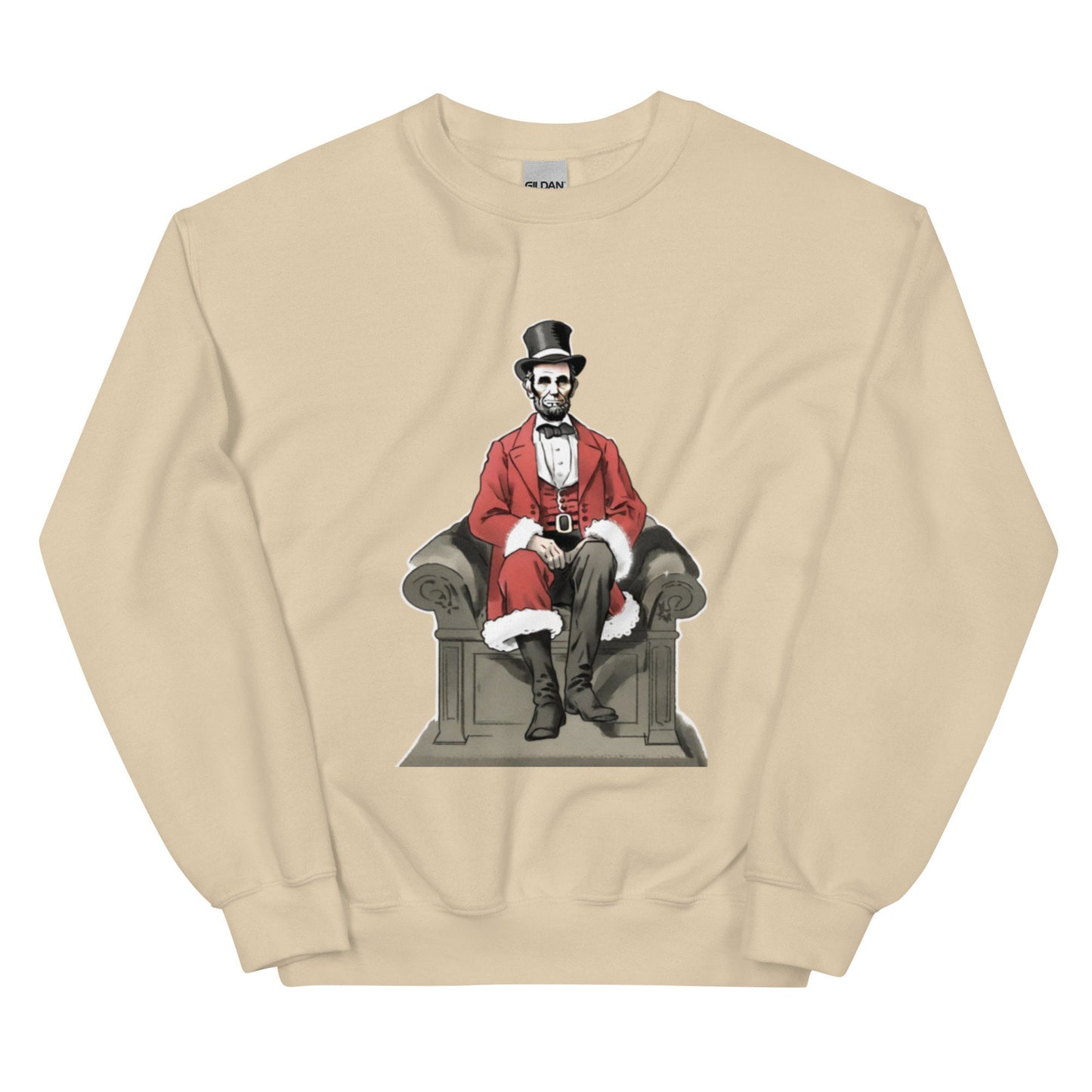 Abraham Lincoln Christmas Sweatshirt