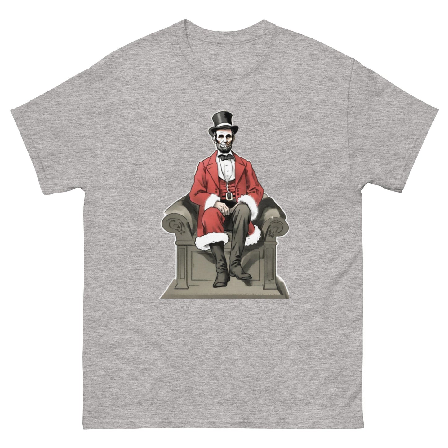 Abraham Lincoln Christmas classic tee