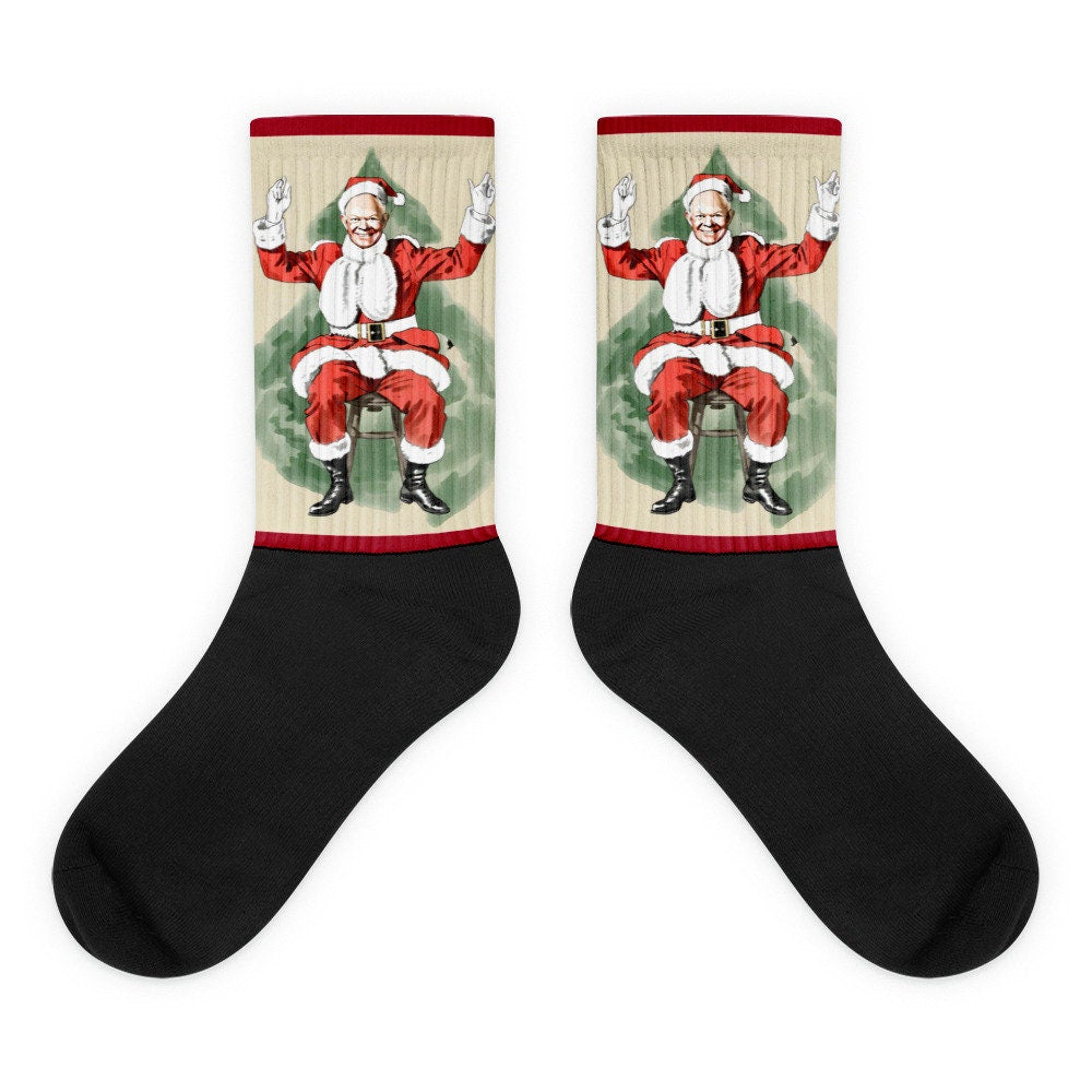 Dwight D. Eisenhower Christmas Socks