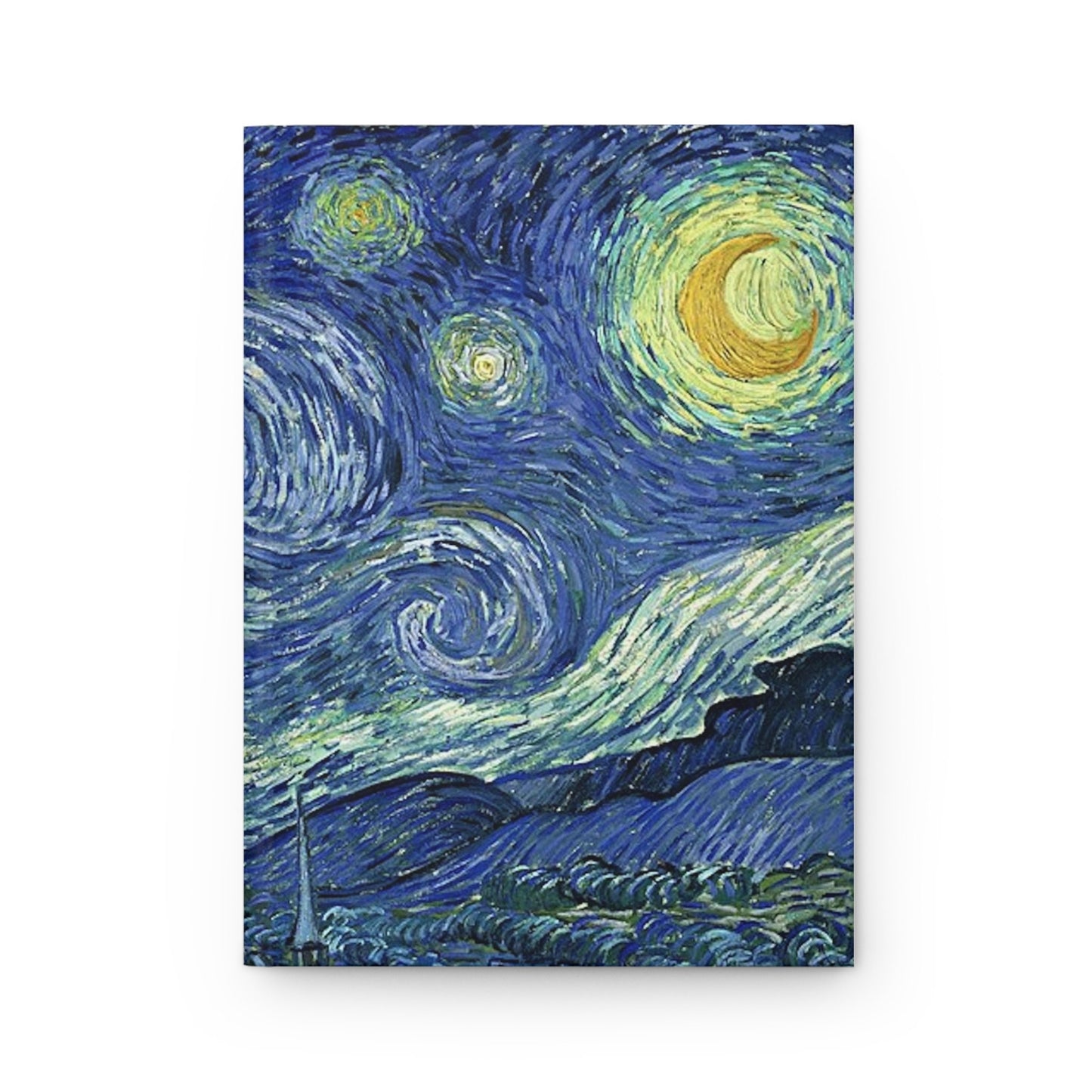 Starry Night by Vincent van Gogh Hardcover Journal Matte
