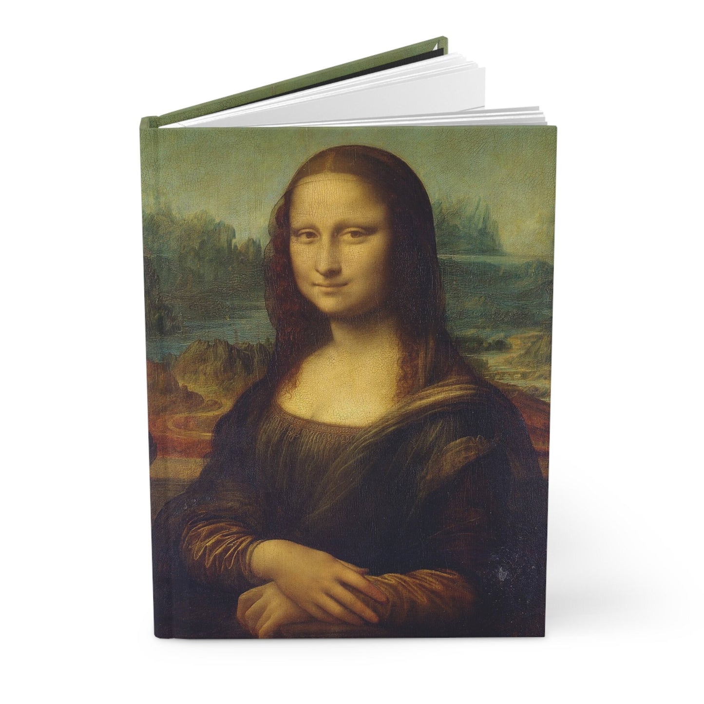 Mona Lisa Hardcover Journal Matte