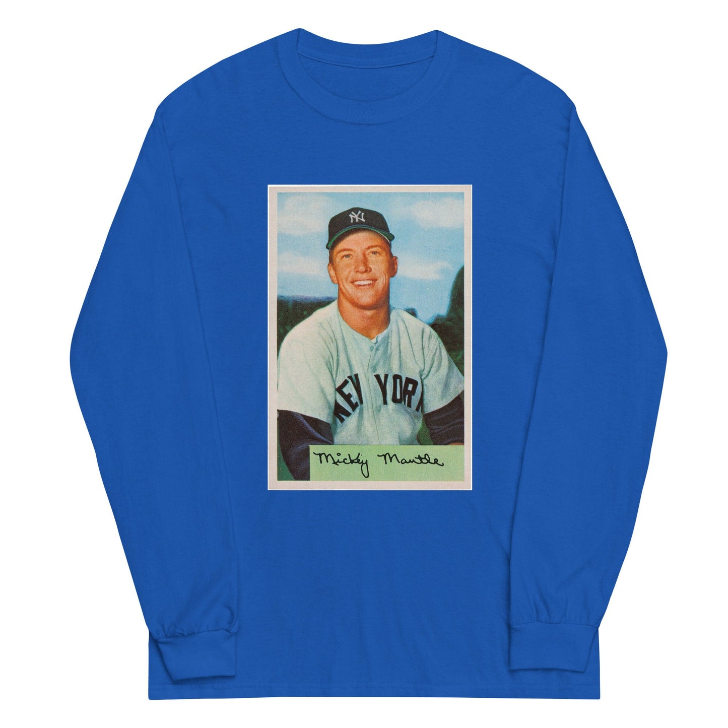 Mickey Mantle Long Sleeve Shirt