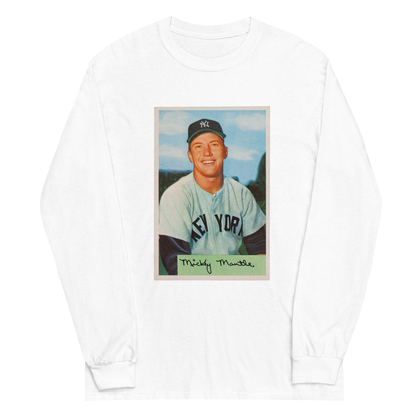 Mickey Mantle Long Sleeve Shirt