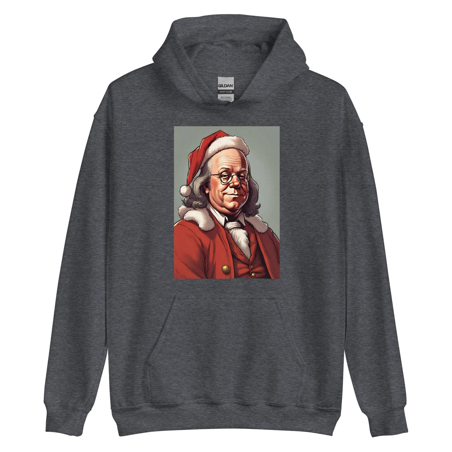 Benjamin Franklin Santa Hoodie