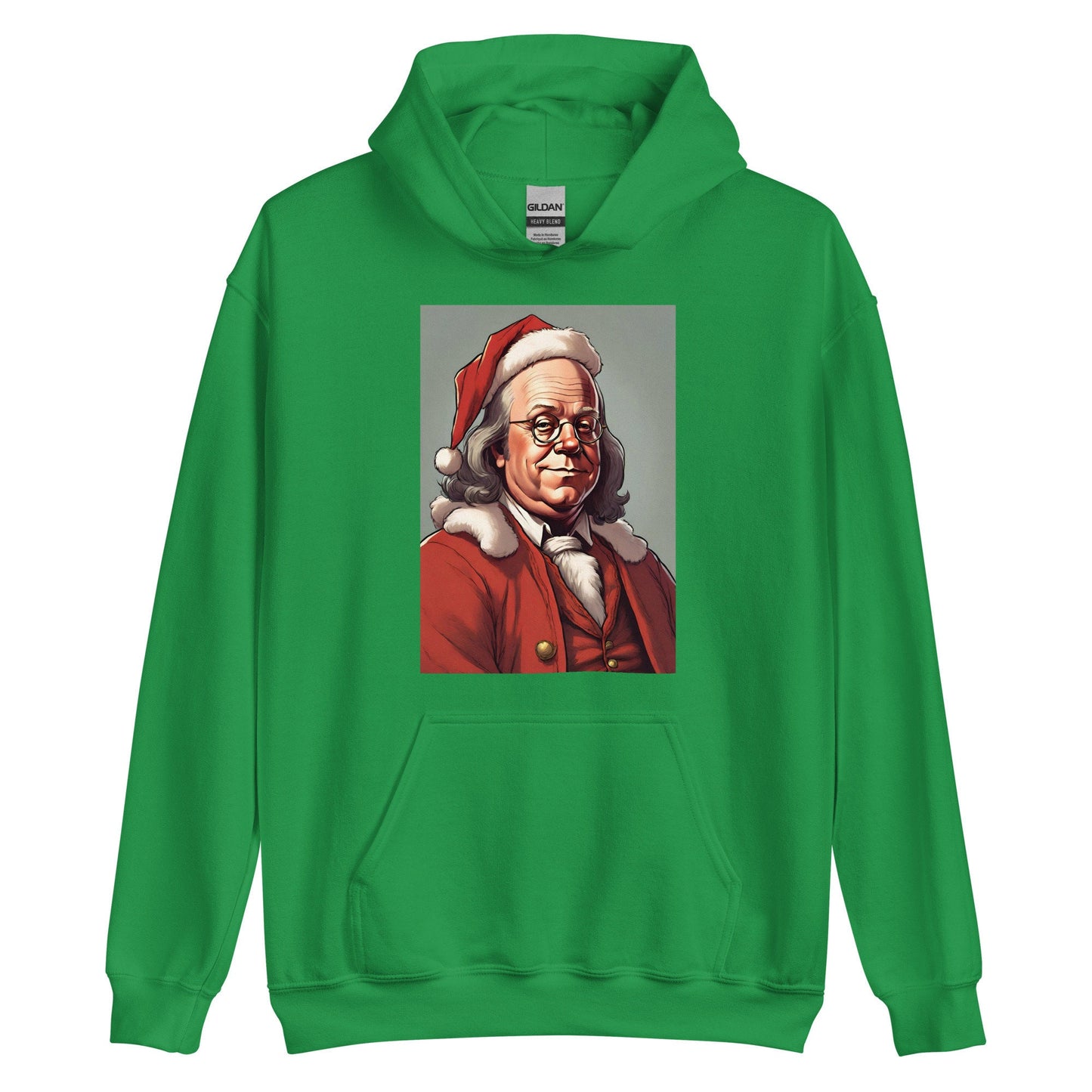 Benjamin Franklin Santa Hoodie