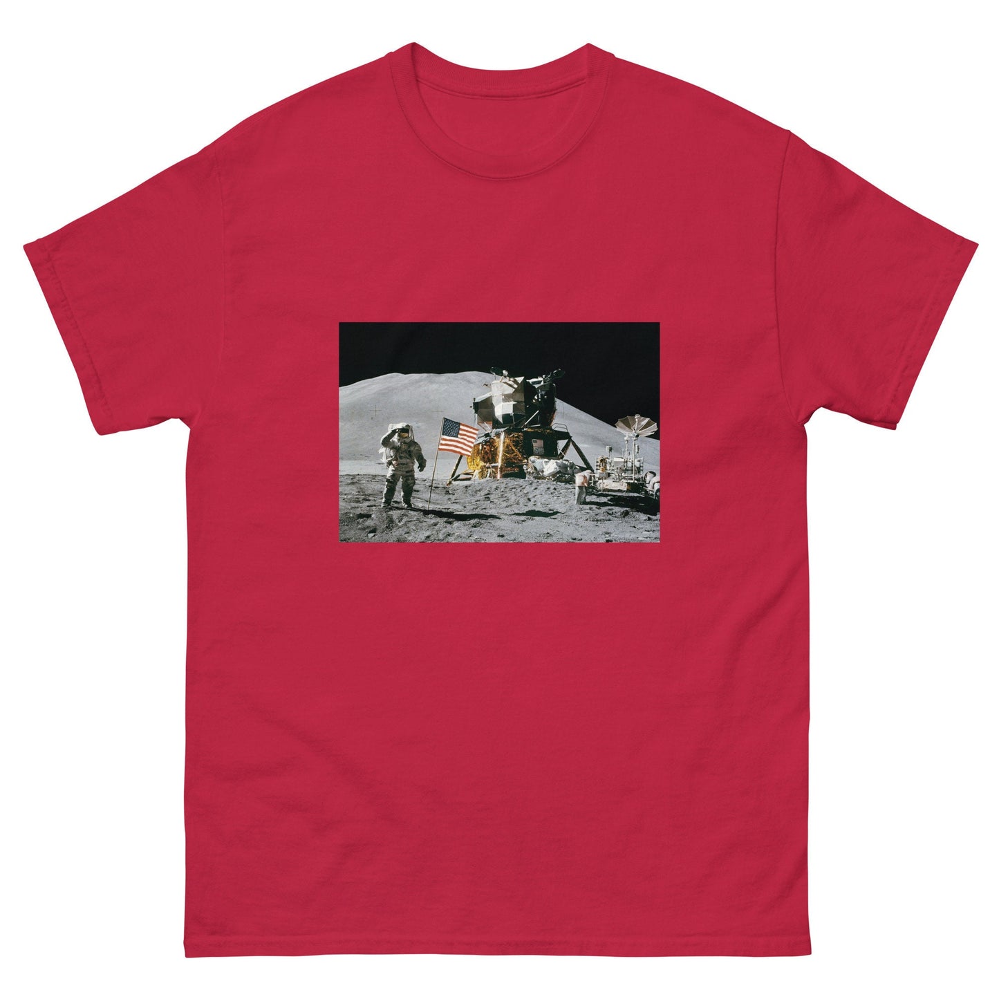 Space Walk (Apollo XV) tee