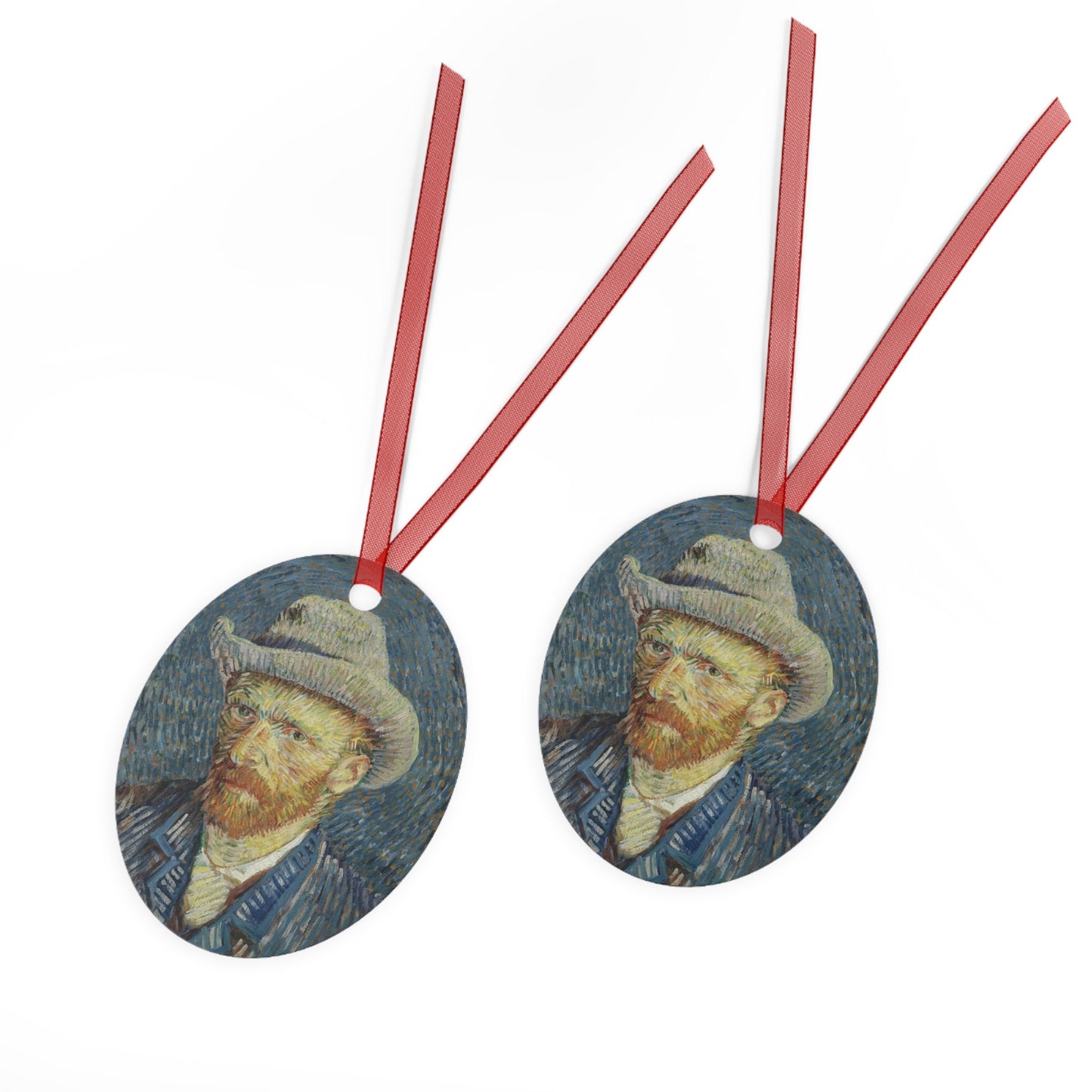 Vincent van Gogh Metal Ornaments