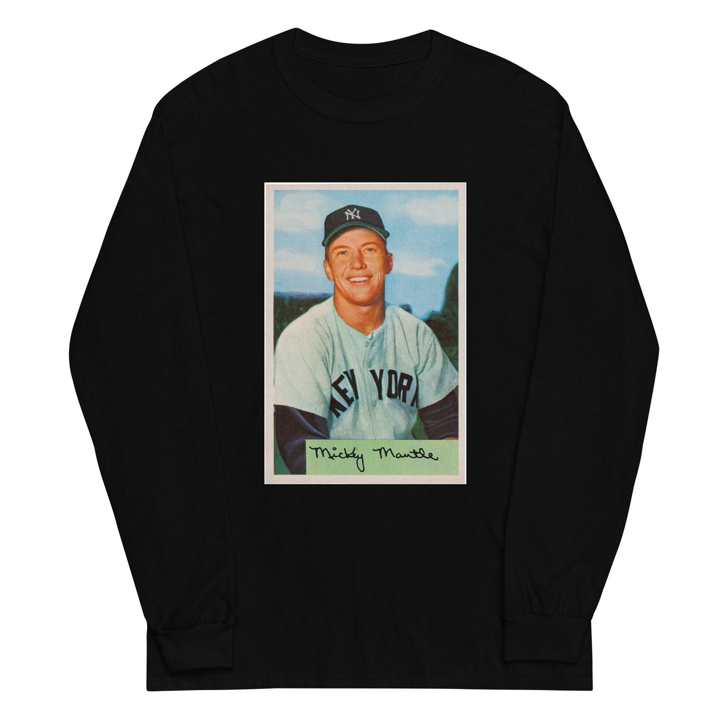 Mickey Mantle Long Sleeve Shirt