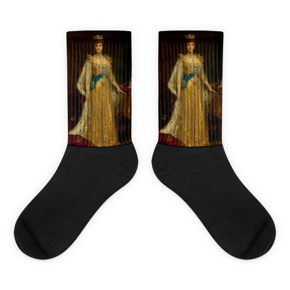 Queen Alexandria Socks