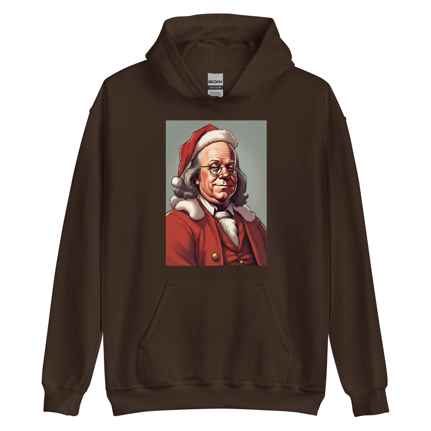 Benjamin Franklin Santa Hoodie