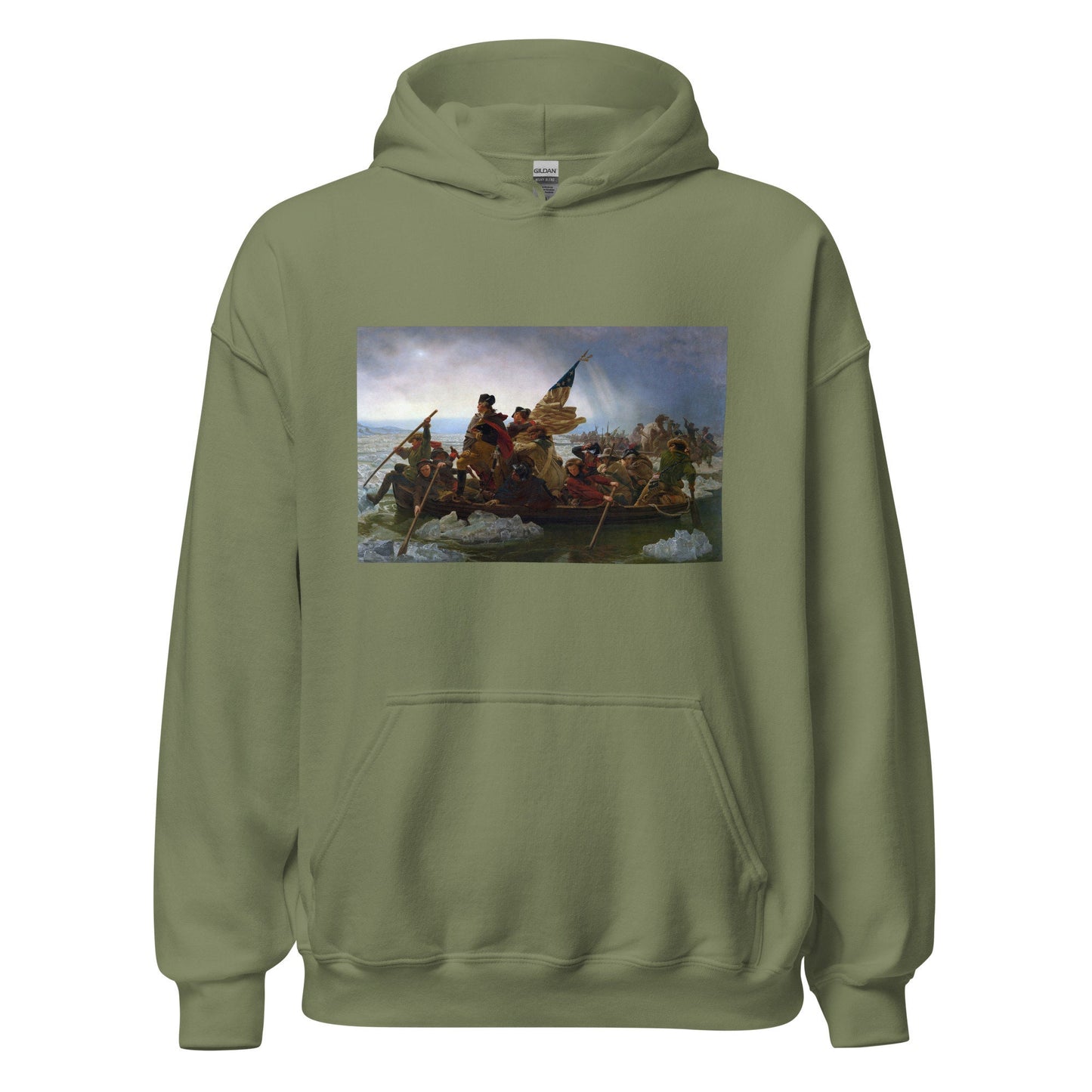 Washington Crossing the Delaware Hoodie