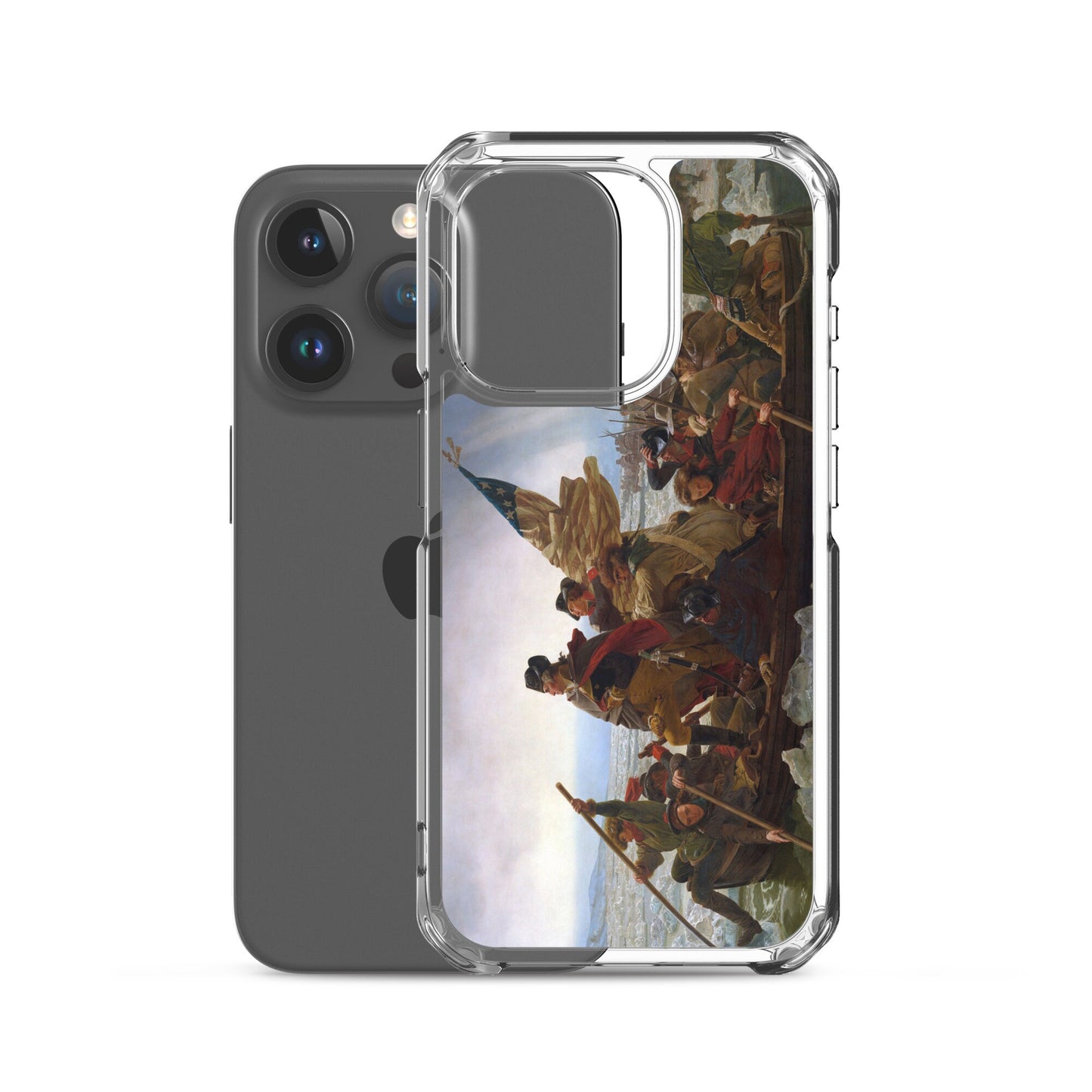 Washington Crossing Clear Case for iPhone® 15