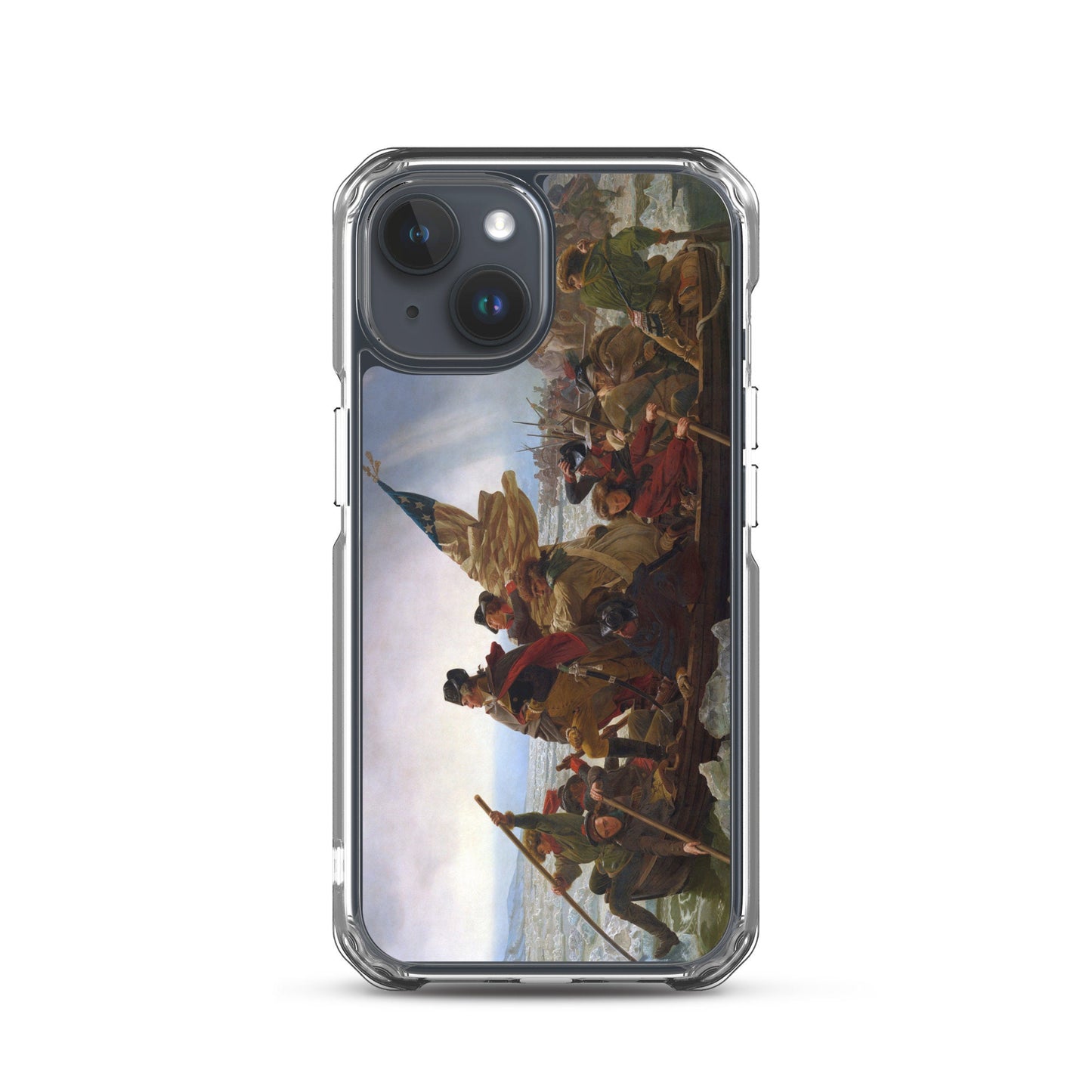 Washington Crossing Clear Case for iPhone® 15