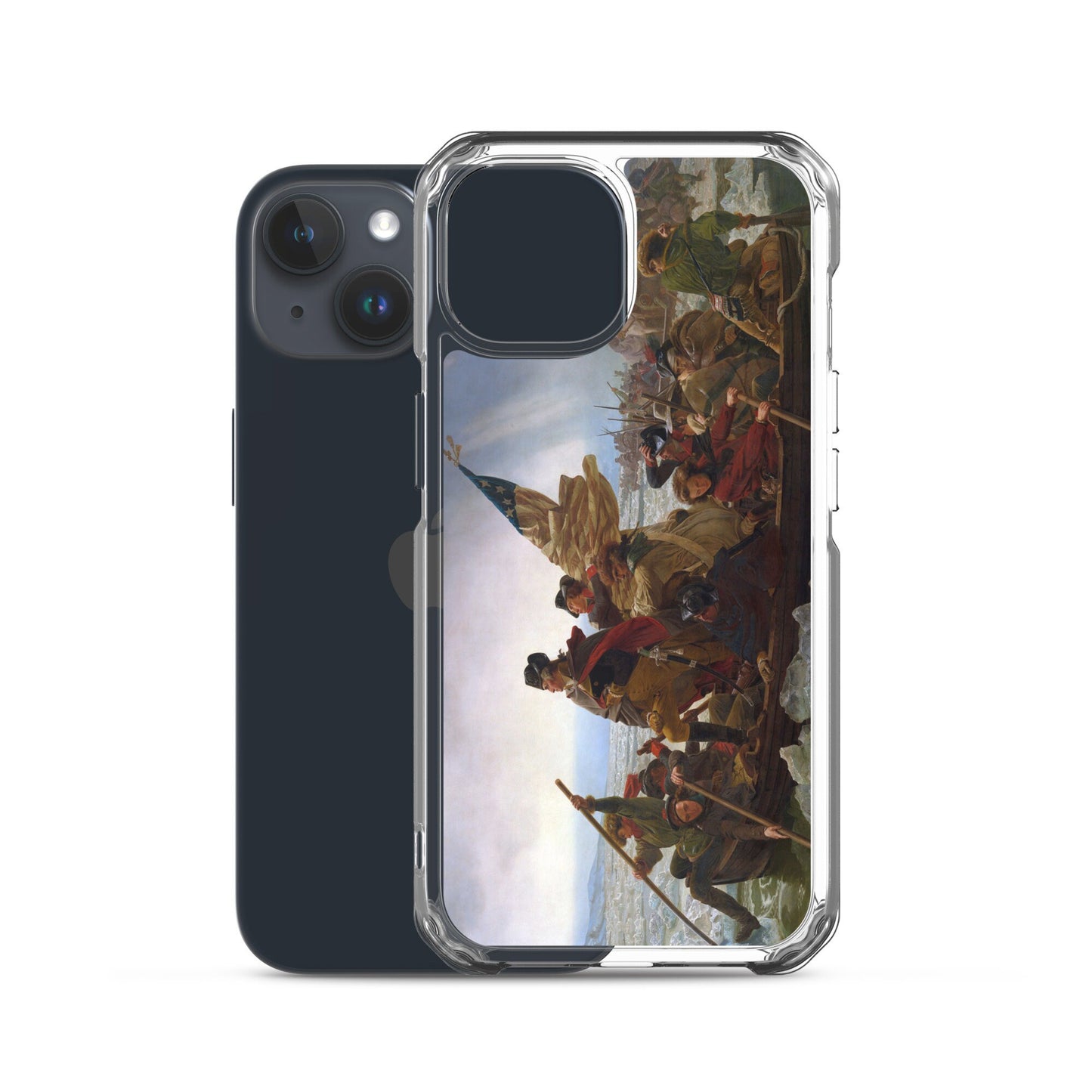 Washington Crossing Clear Case for iPhone® 15