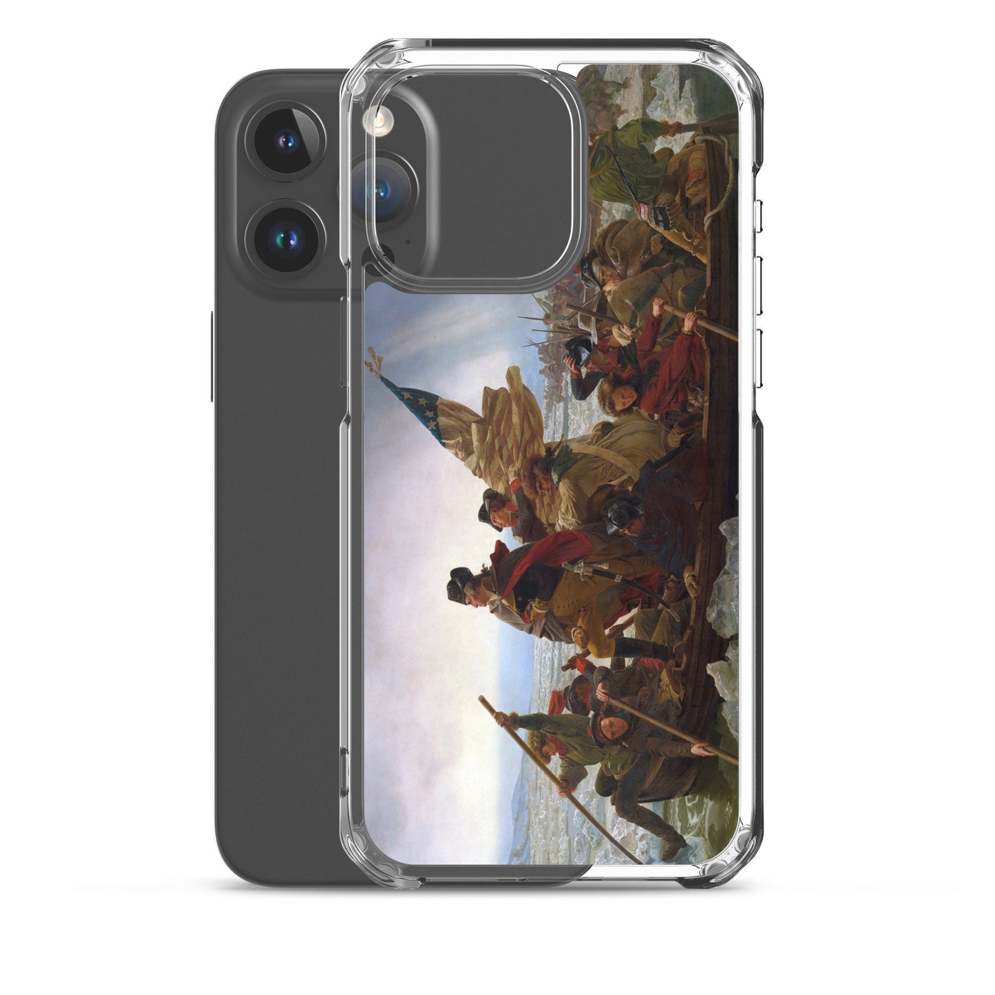 Washington Crossing Clear Case for iPhone® 15