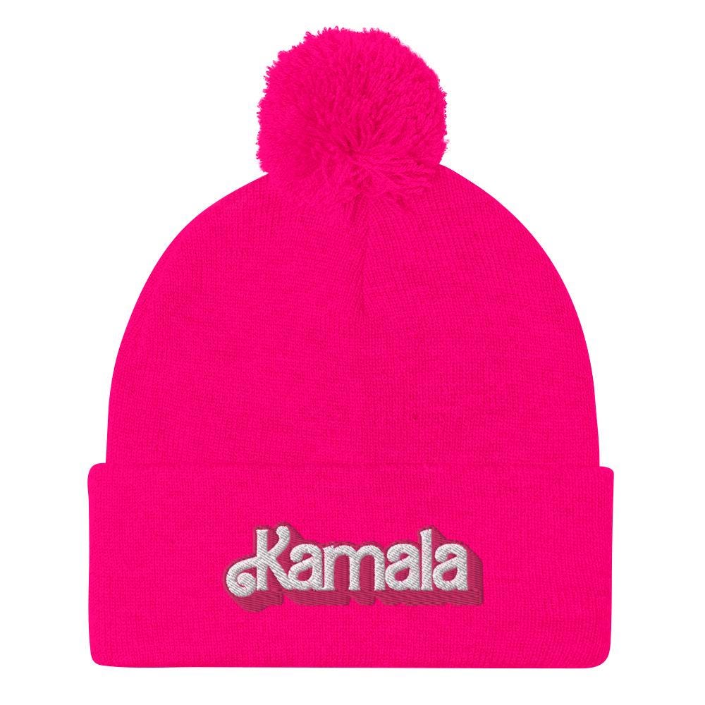 Kamala Pom-Pom Beanie