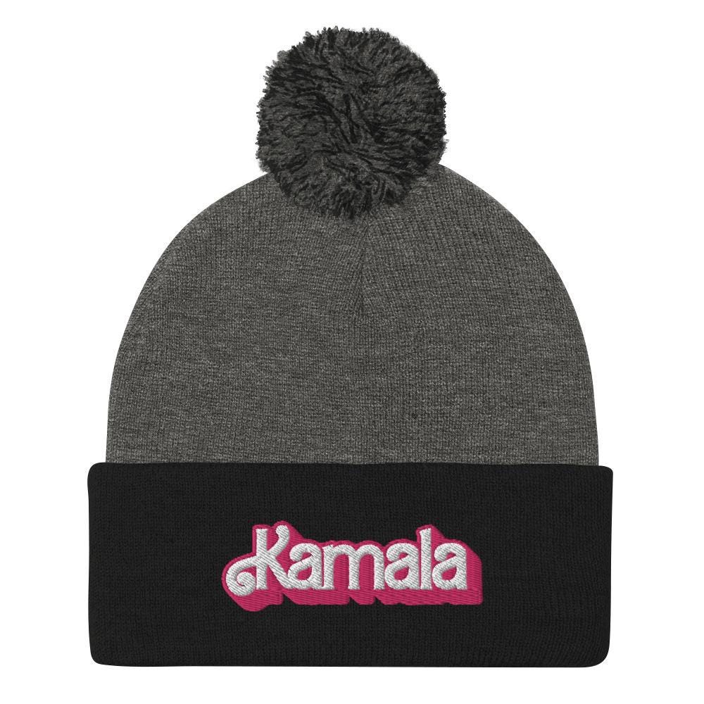 Kamala Pom-Pom Beanie