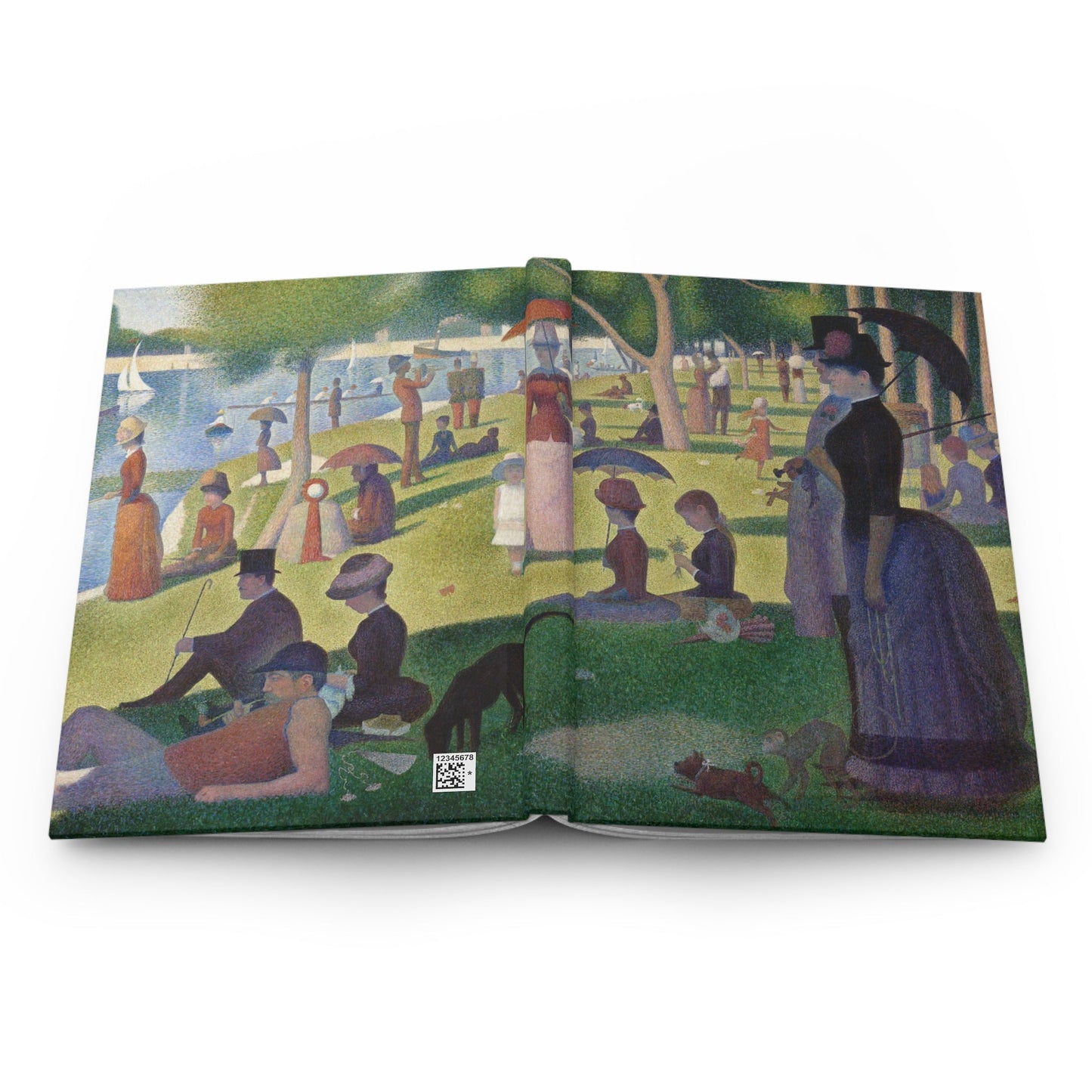 A Sunday Afternoon on the Island of La Grande Jatte Hardcover Journal Matte