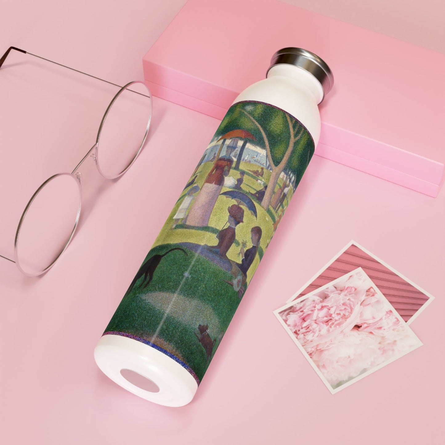 A Sunday Afternoon on the Island of La Grande Jatte Water Bottle